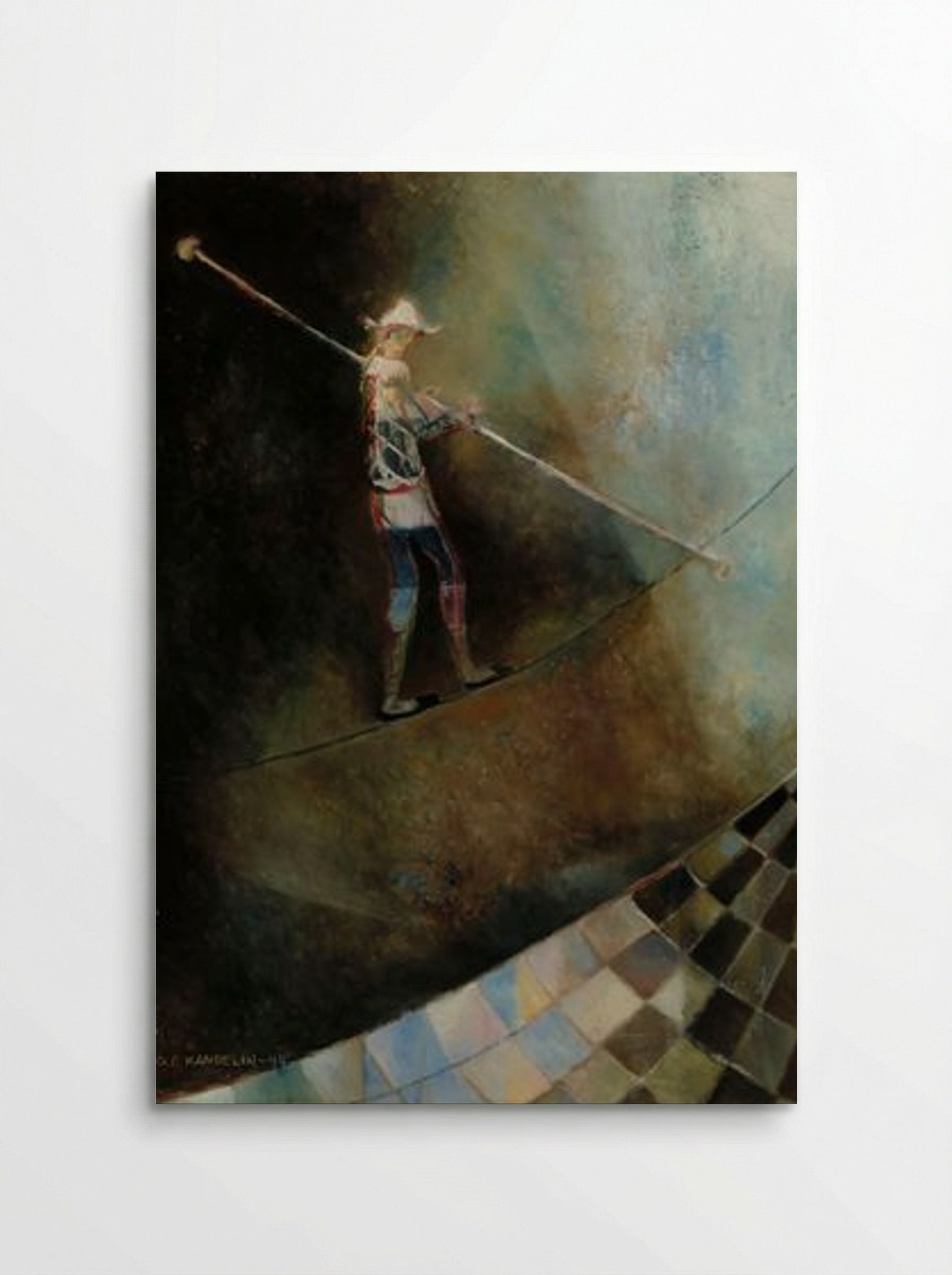 The Rope-Dancer - Ole Kandelin - Poster