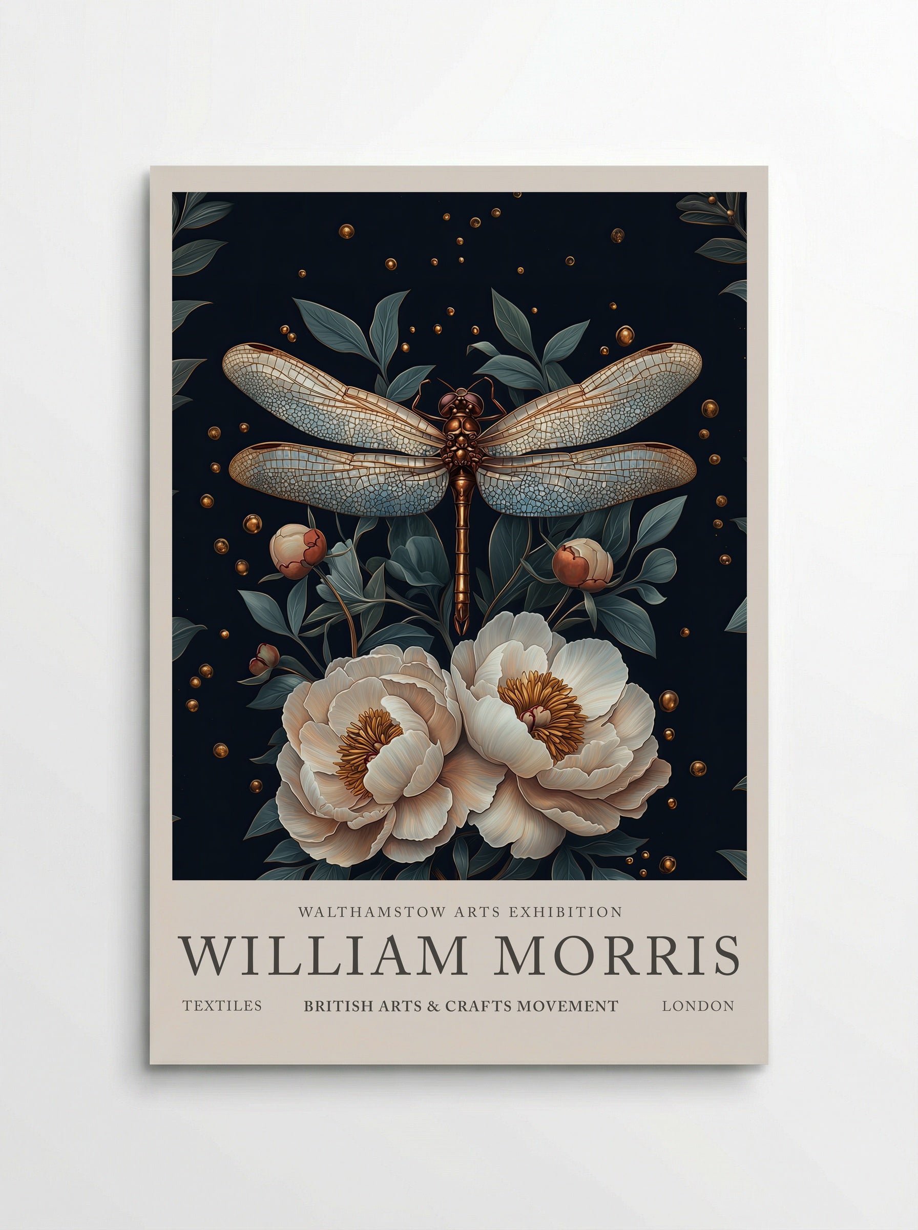 Dragonfly Dazzle - William Morris