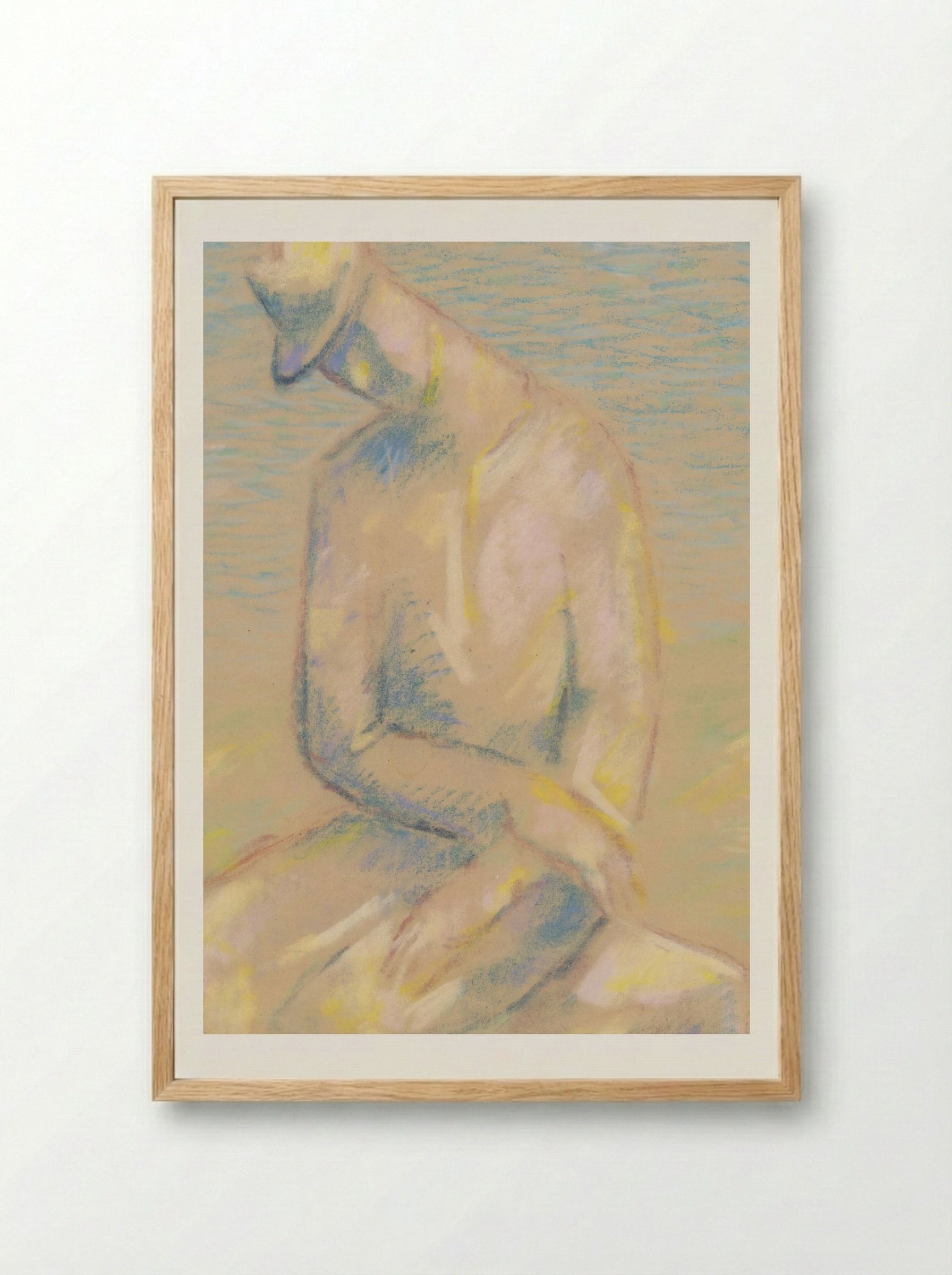 Emigrant - Mikuláš Galanda - Framed Print Wood