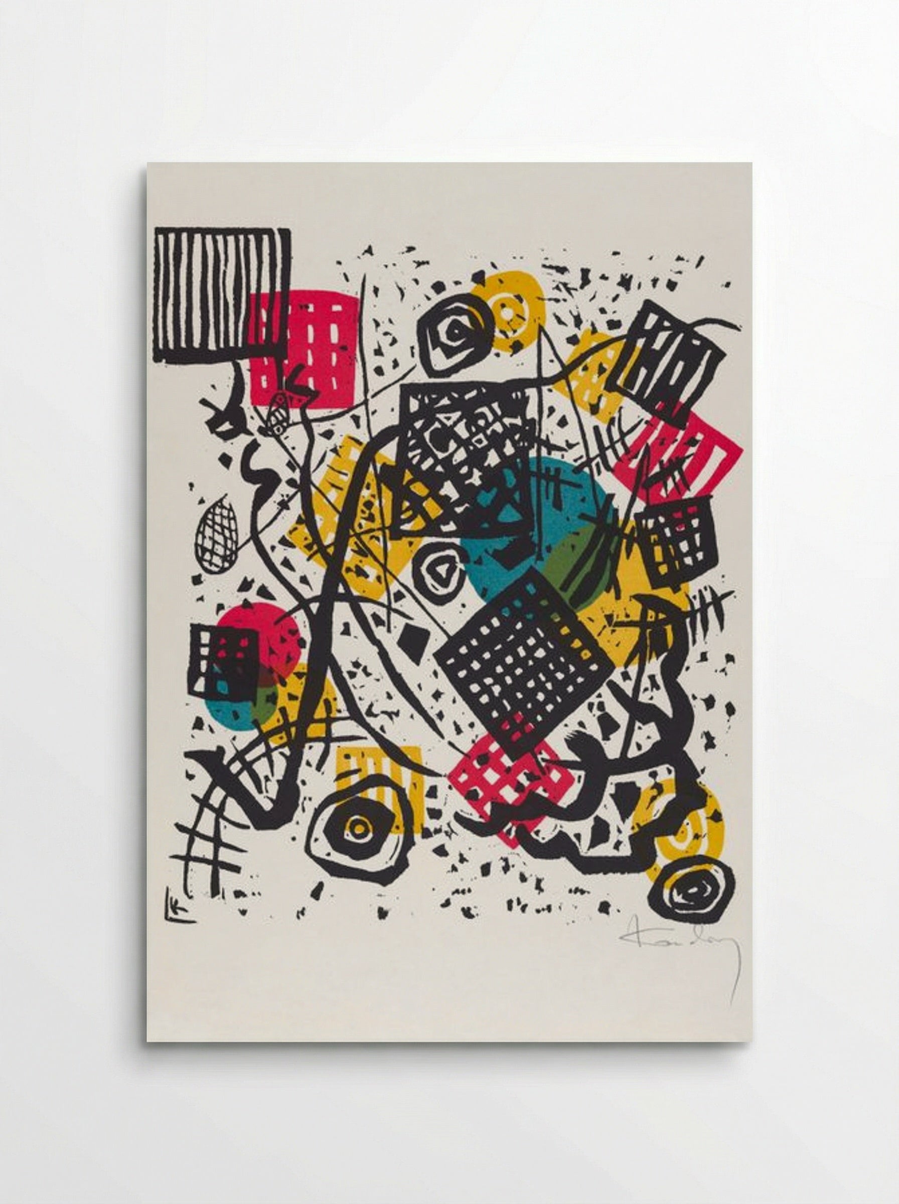 Kleine Welten V (Small Worlds V) - Wassily Kandinsky - Poster