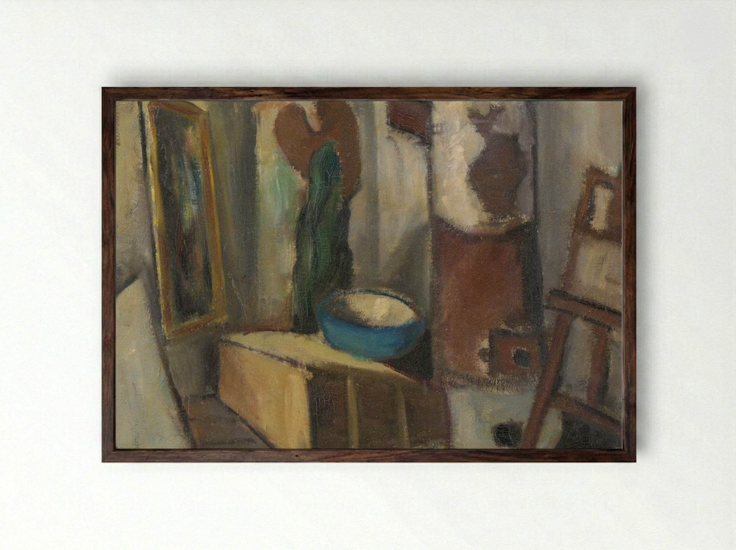 From the Atelier - Zolo Palugyay - Framed Print Dark Wood