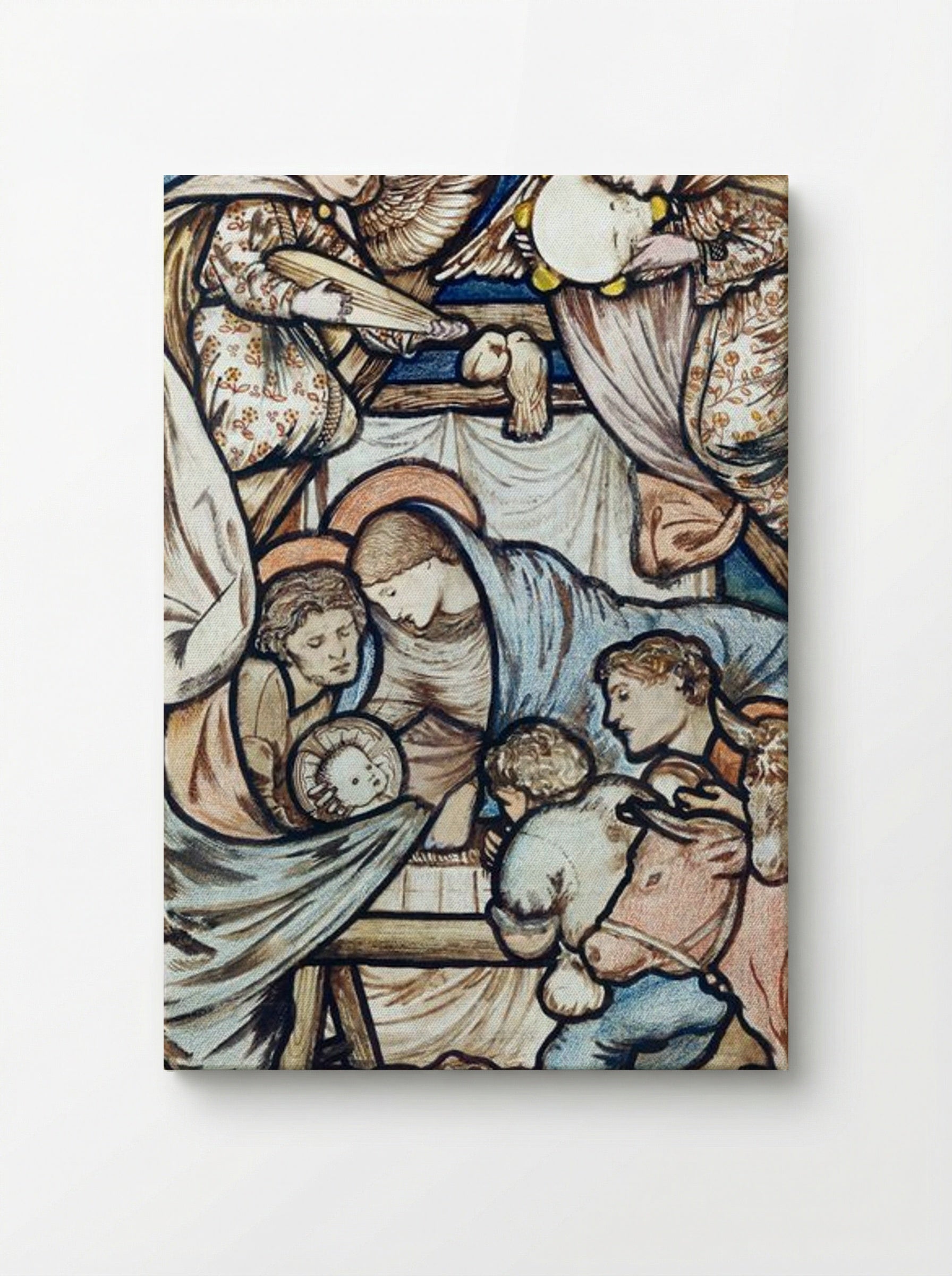 The Nativity - Edward Burne-Jones - Canvas