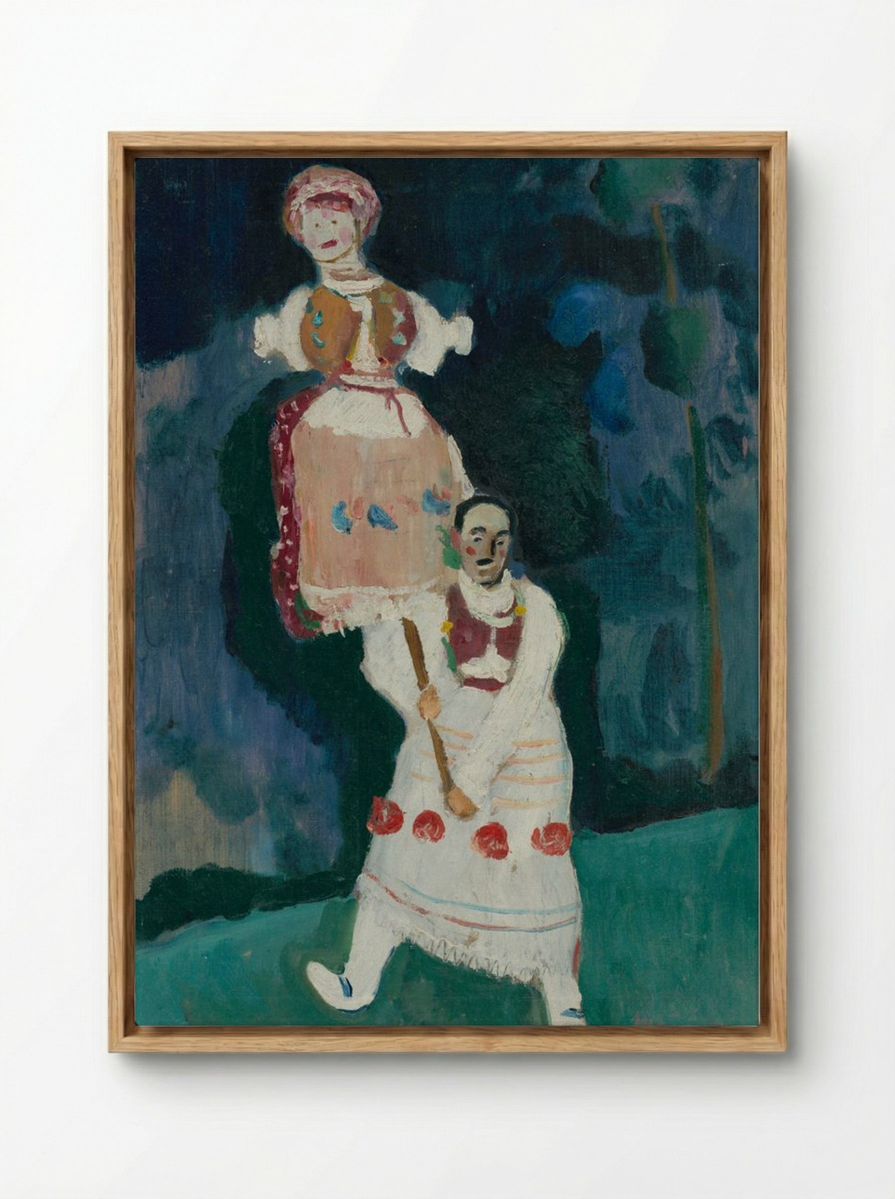 Morena - Cyprián Majerník - Framed Canvas Wood