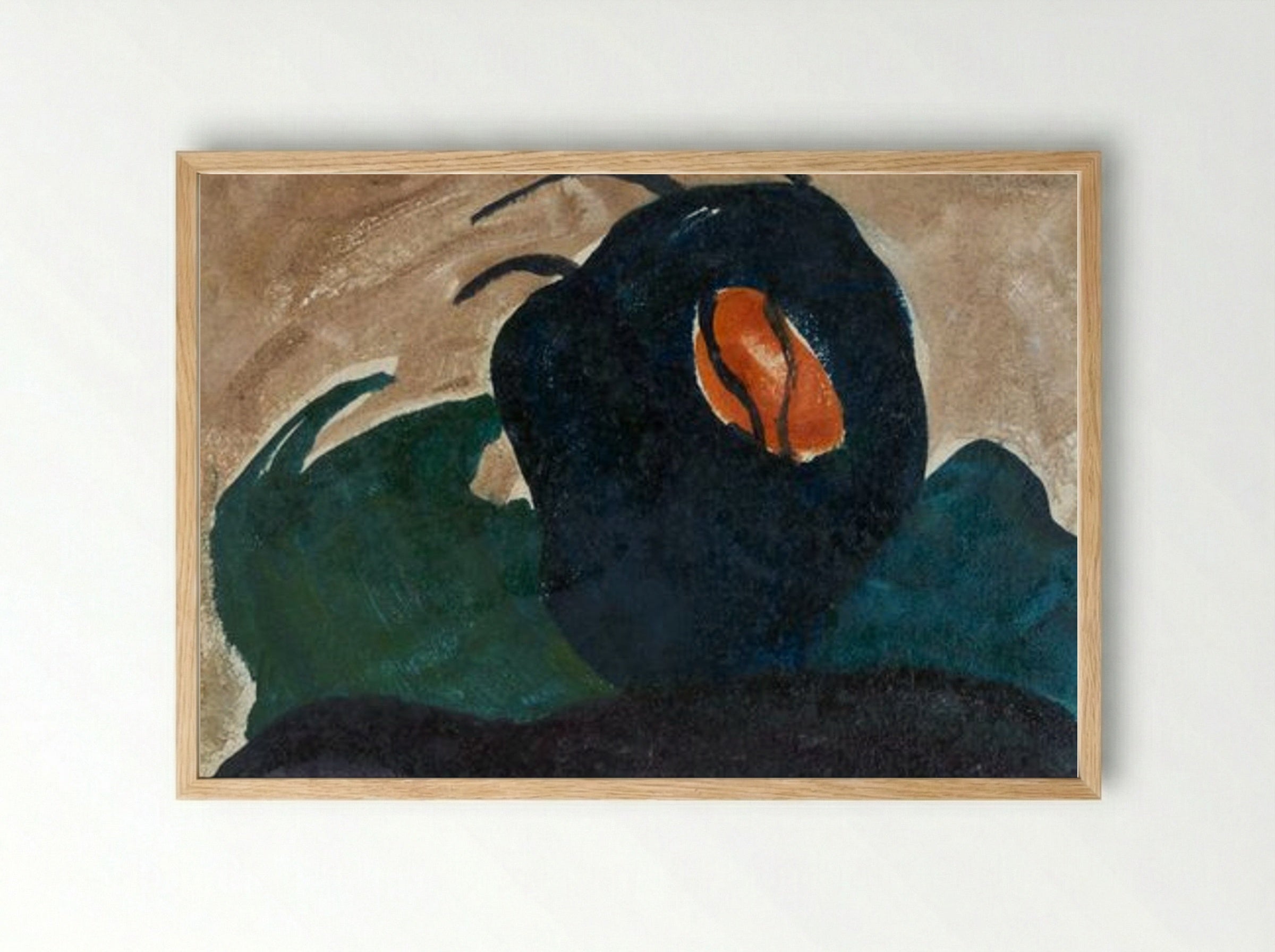 Sun Through Tree I - Arthur Dove - Framed Print Wood