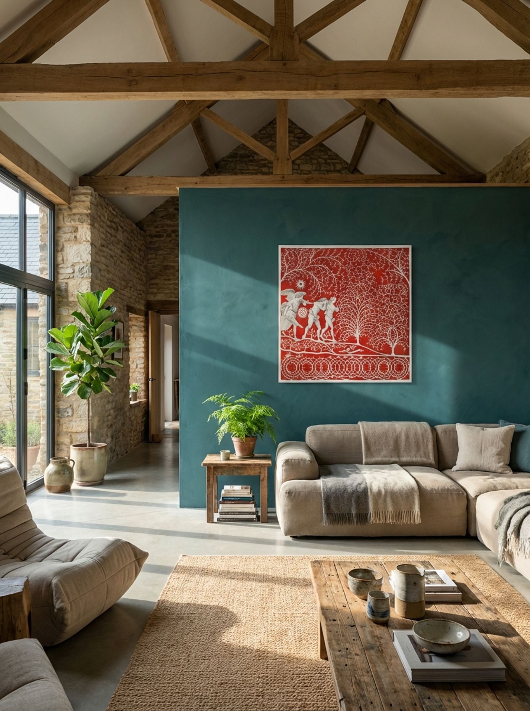 The Expulsion from Eden - Fine Art Print - Lifestyle