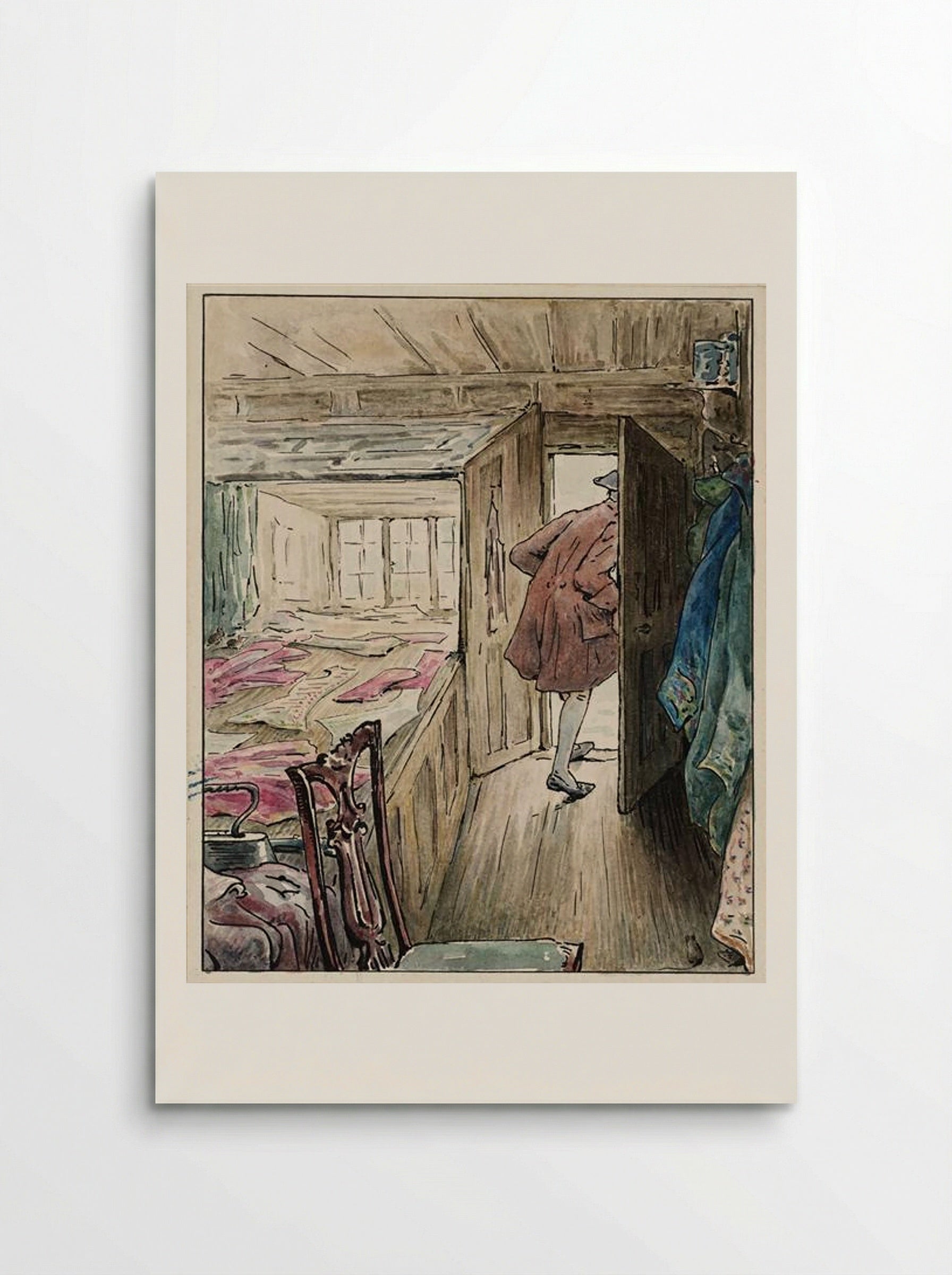 The Tailor Leaving his Workshop - Beatrix Potter - Poster