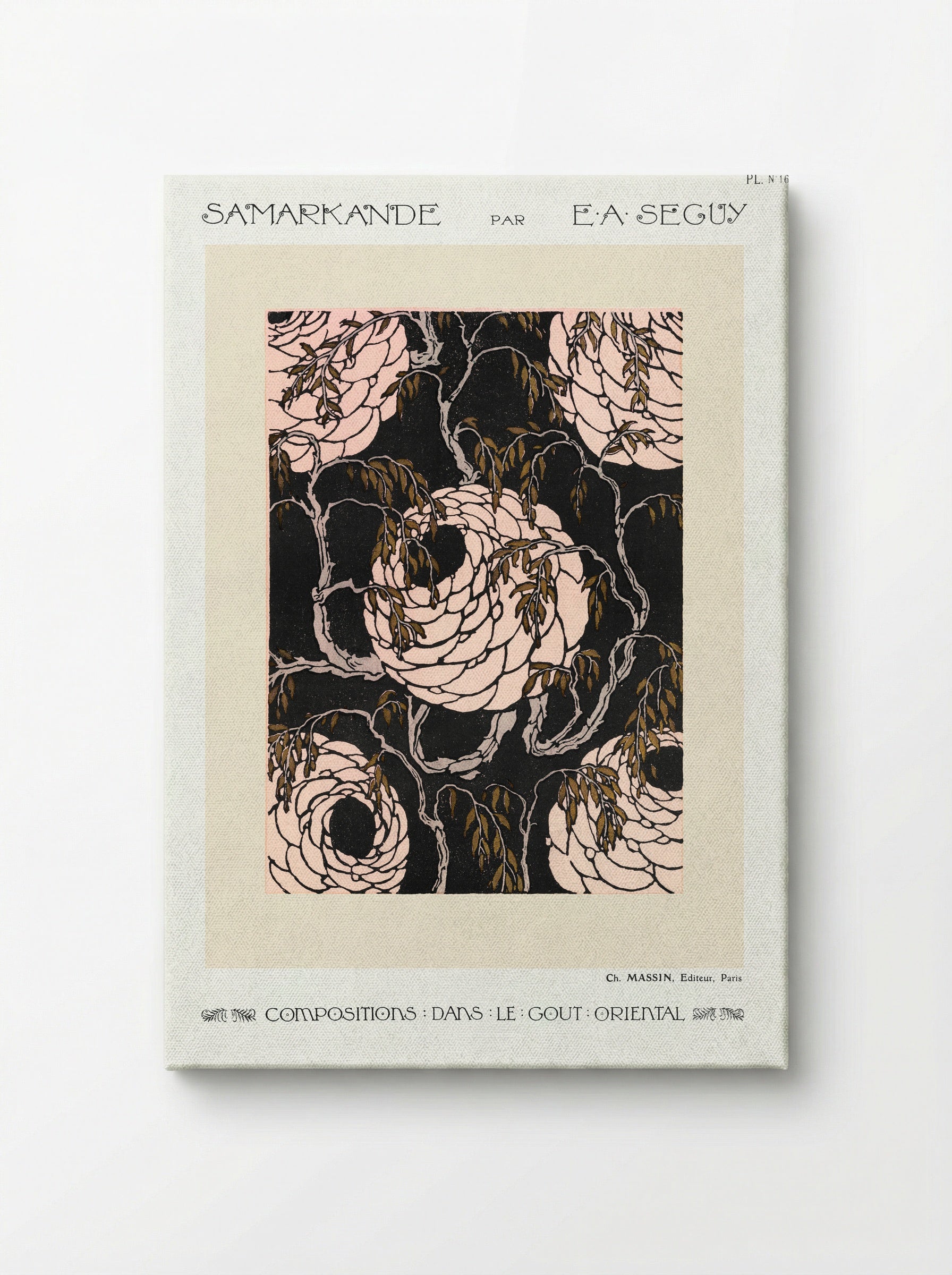 Samarkande (Plate 16, Compositions in the Oriental Style) - Émile-Allain Séguy - Canvas