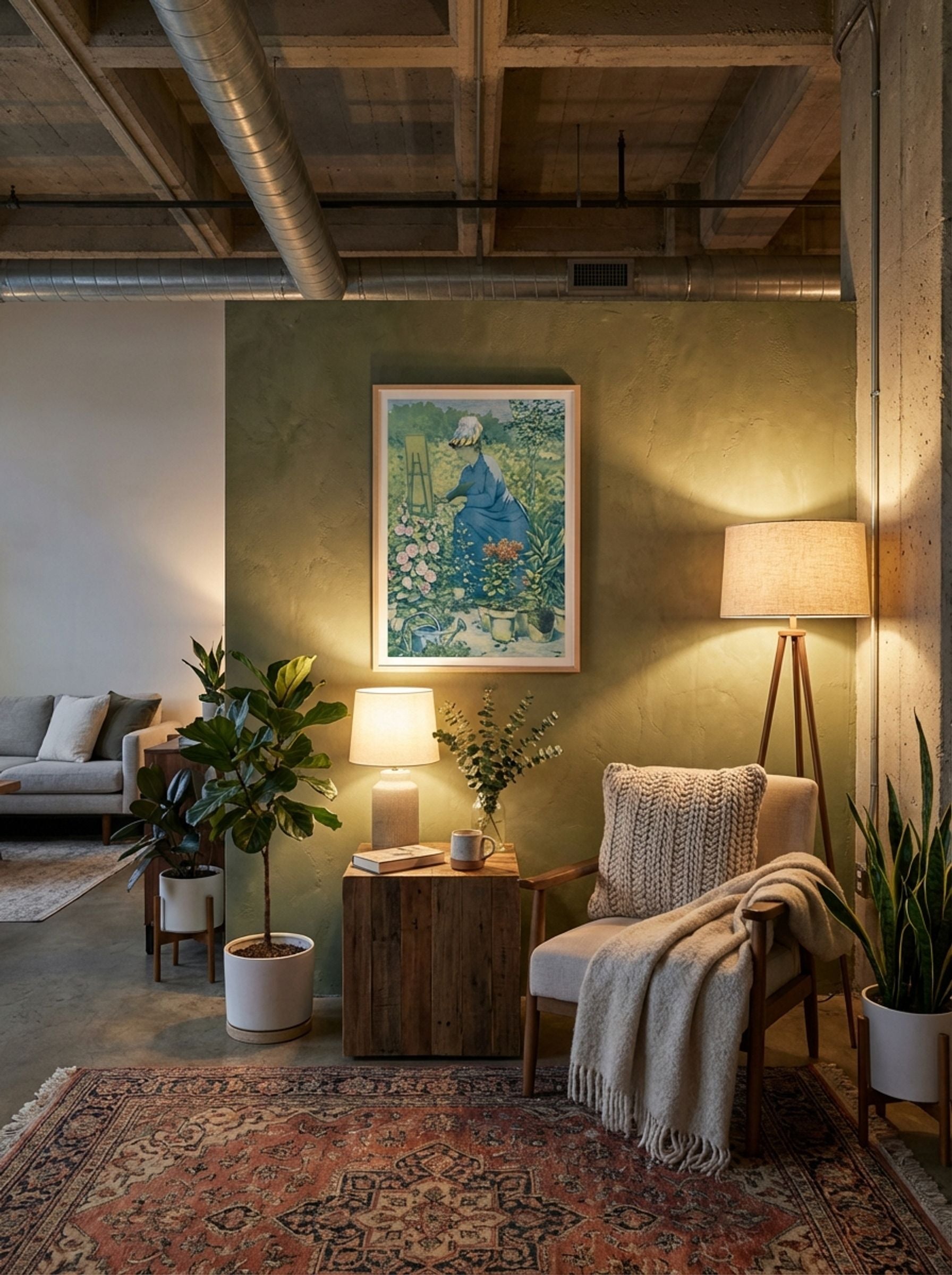 Jeanne Gonzales Painting in the Garden - Henri-Charles Guérard - Lifestyle