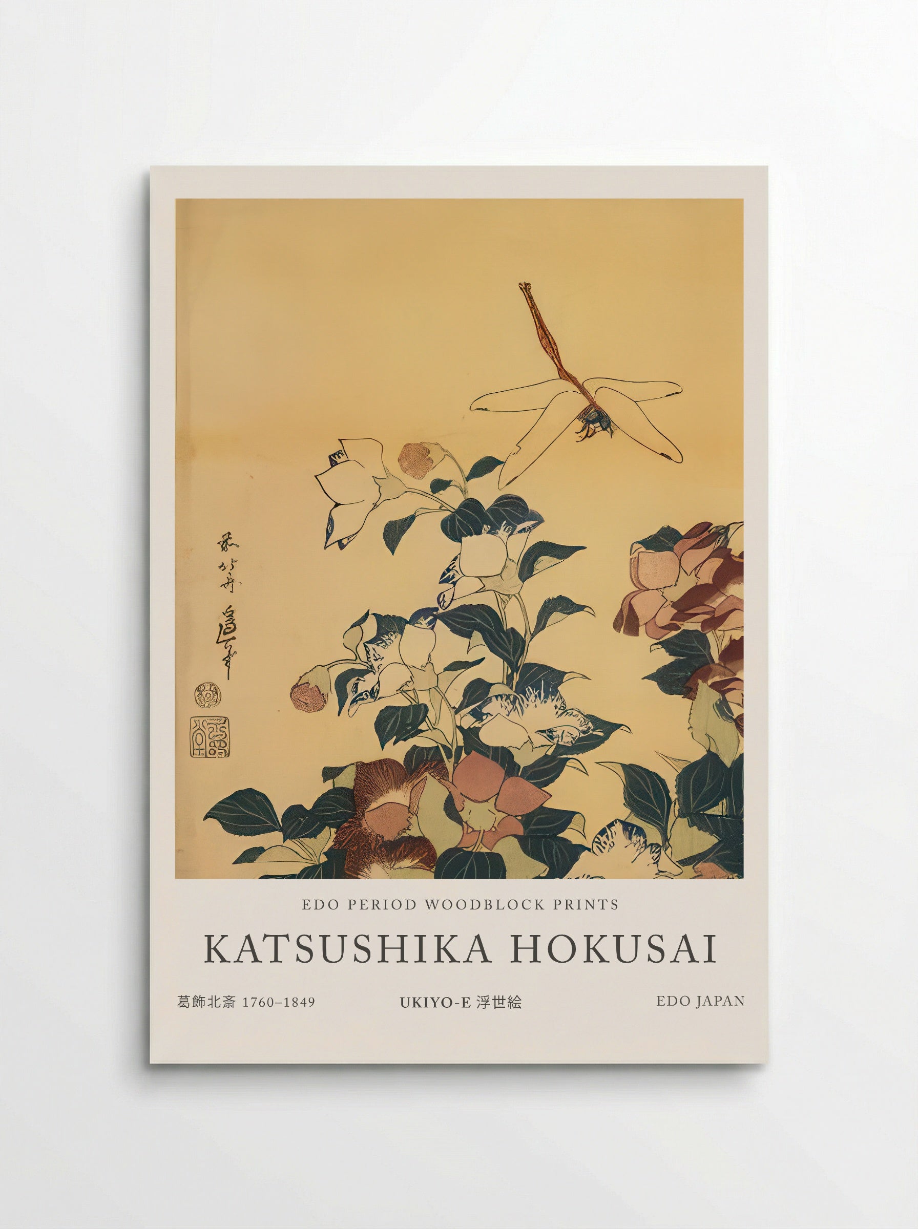 Bluebells and Dragonflies – Fine Art Print