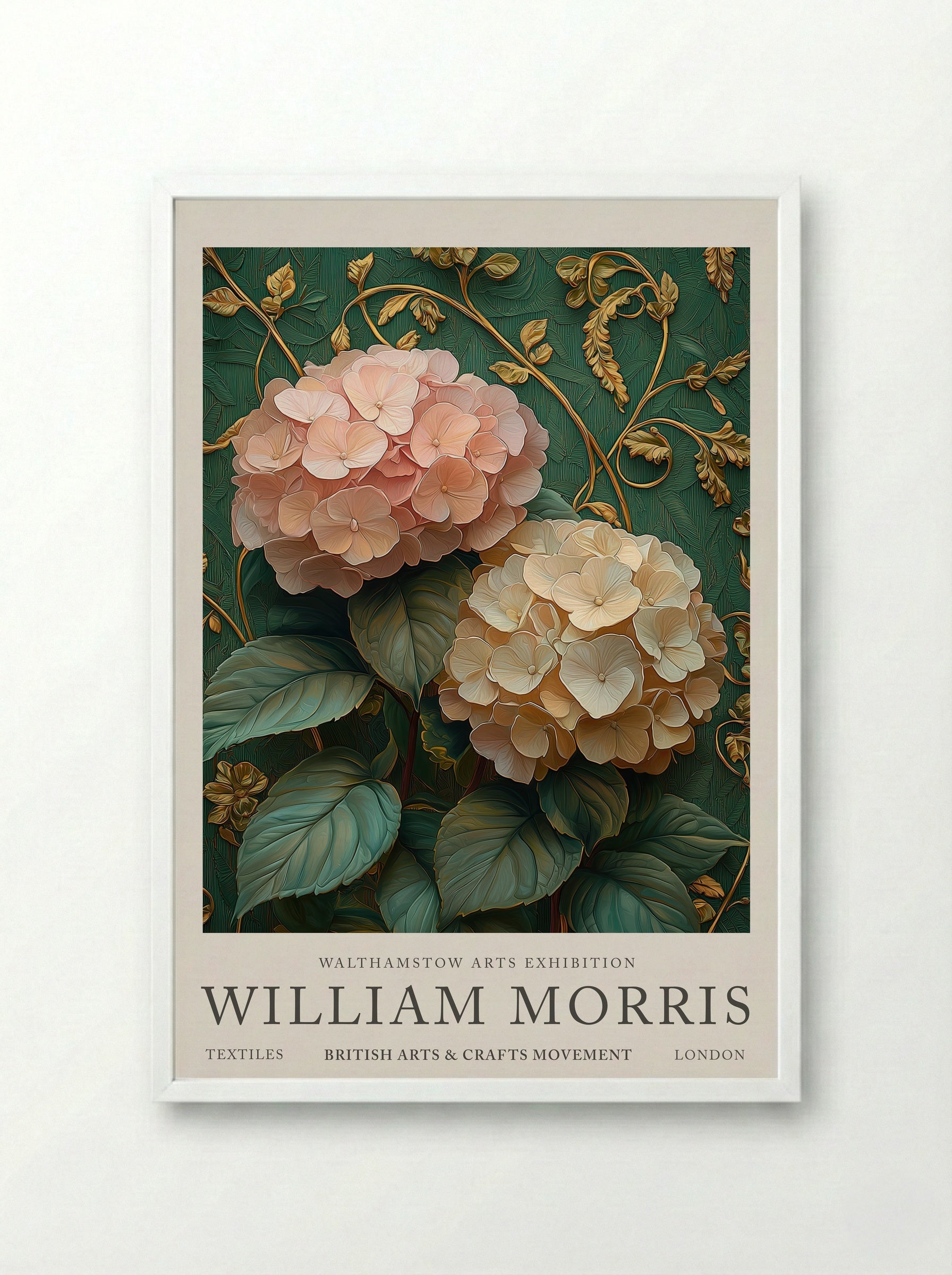 Hydrangea Harmony - William Morris