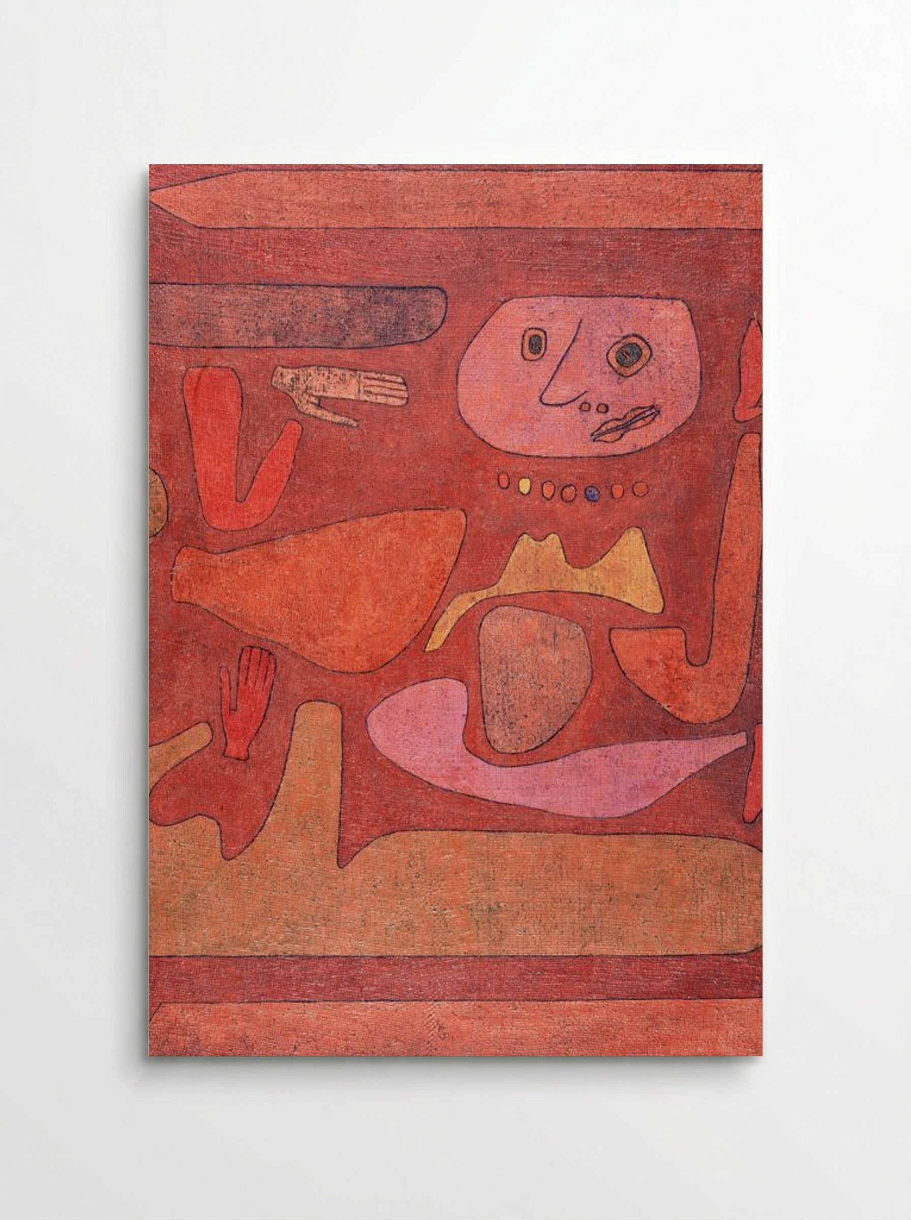 The Man of Confusion - Paul Klee - Poster