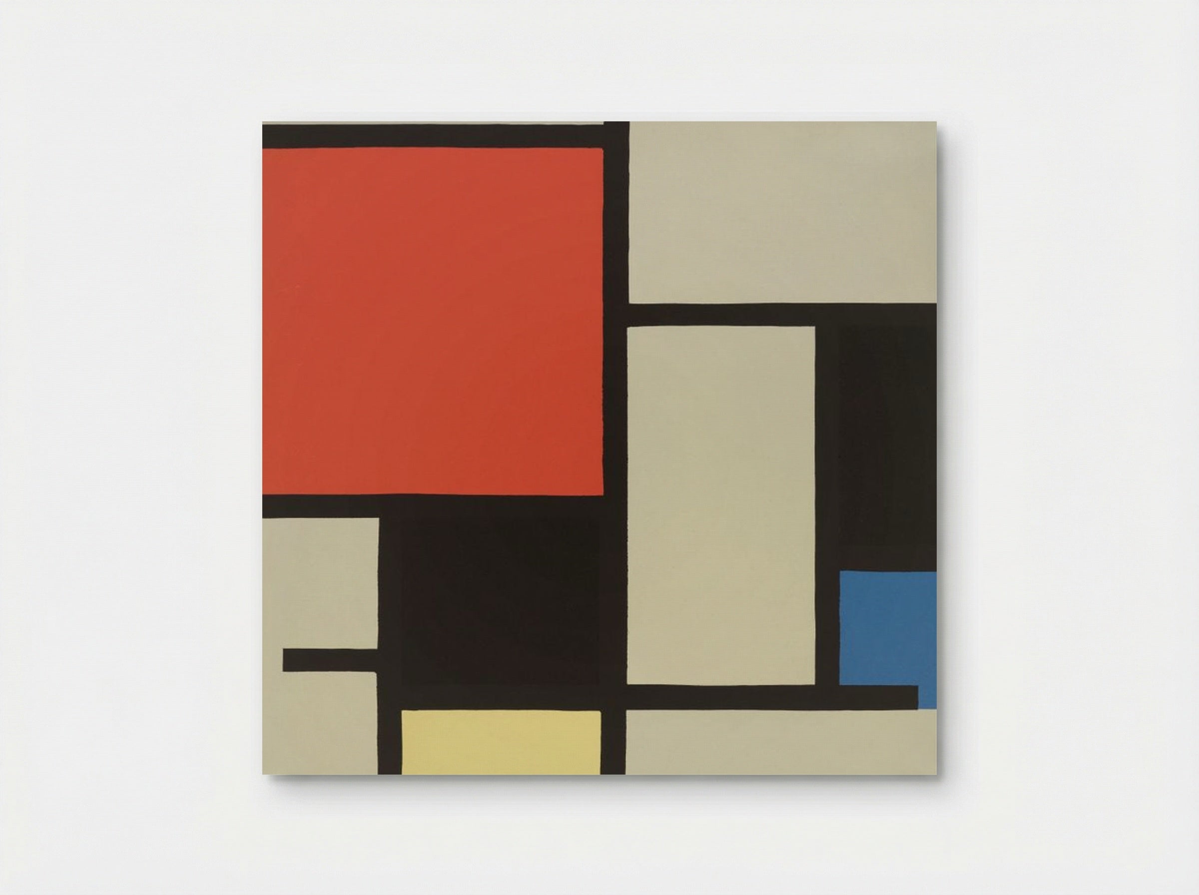 Composition with Red, Blue and Yellow - Piet Mondrian - Poster