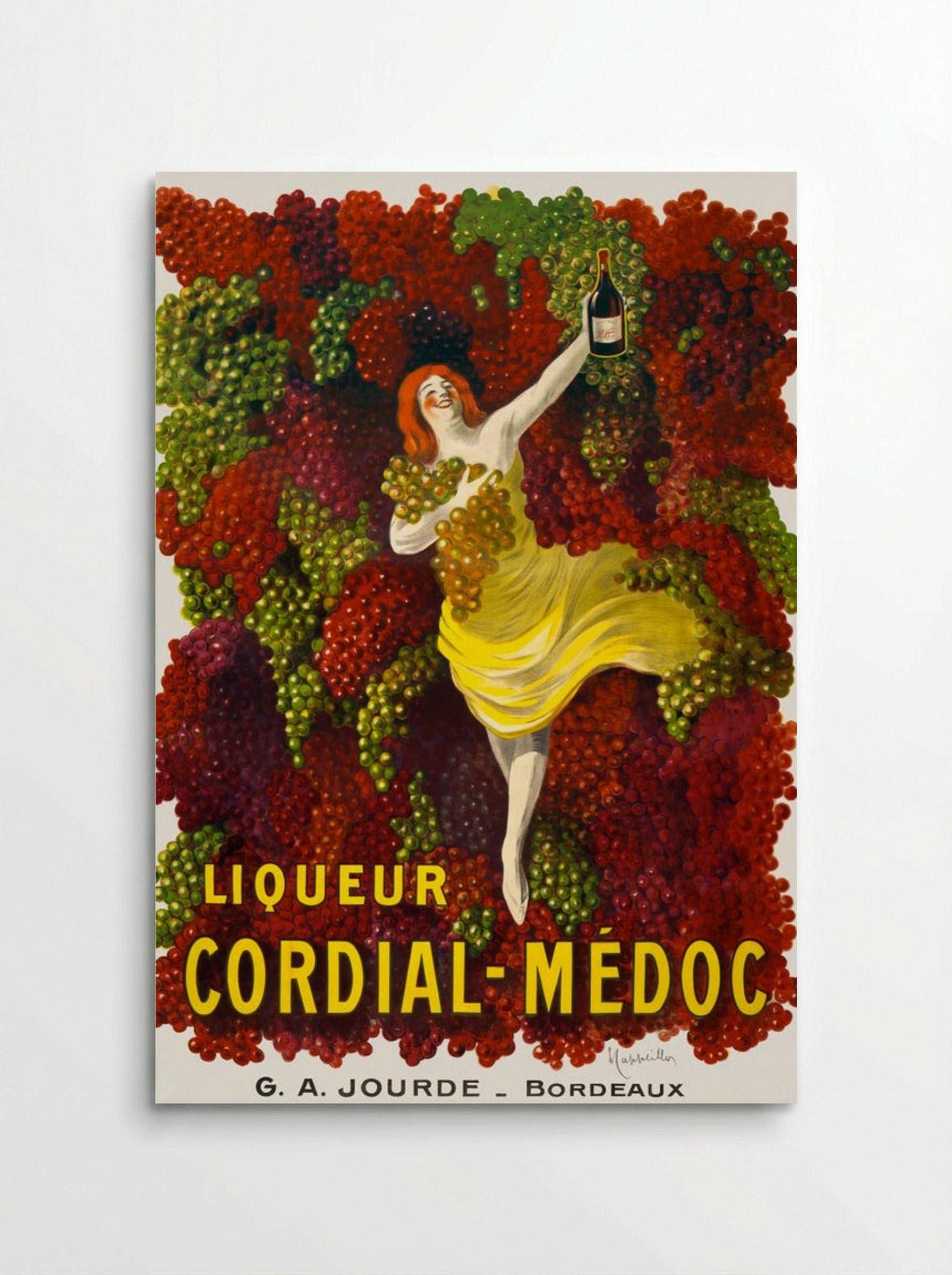 Liqueur Cordial-Médoc - G. A. Jourde - Bordeaux - Leonetto Cappiello - Poster