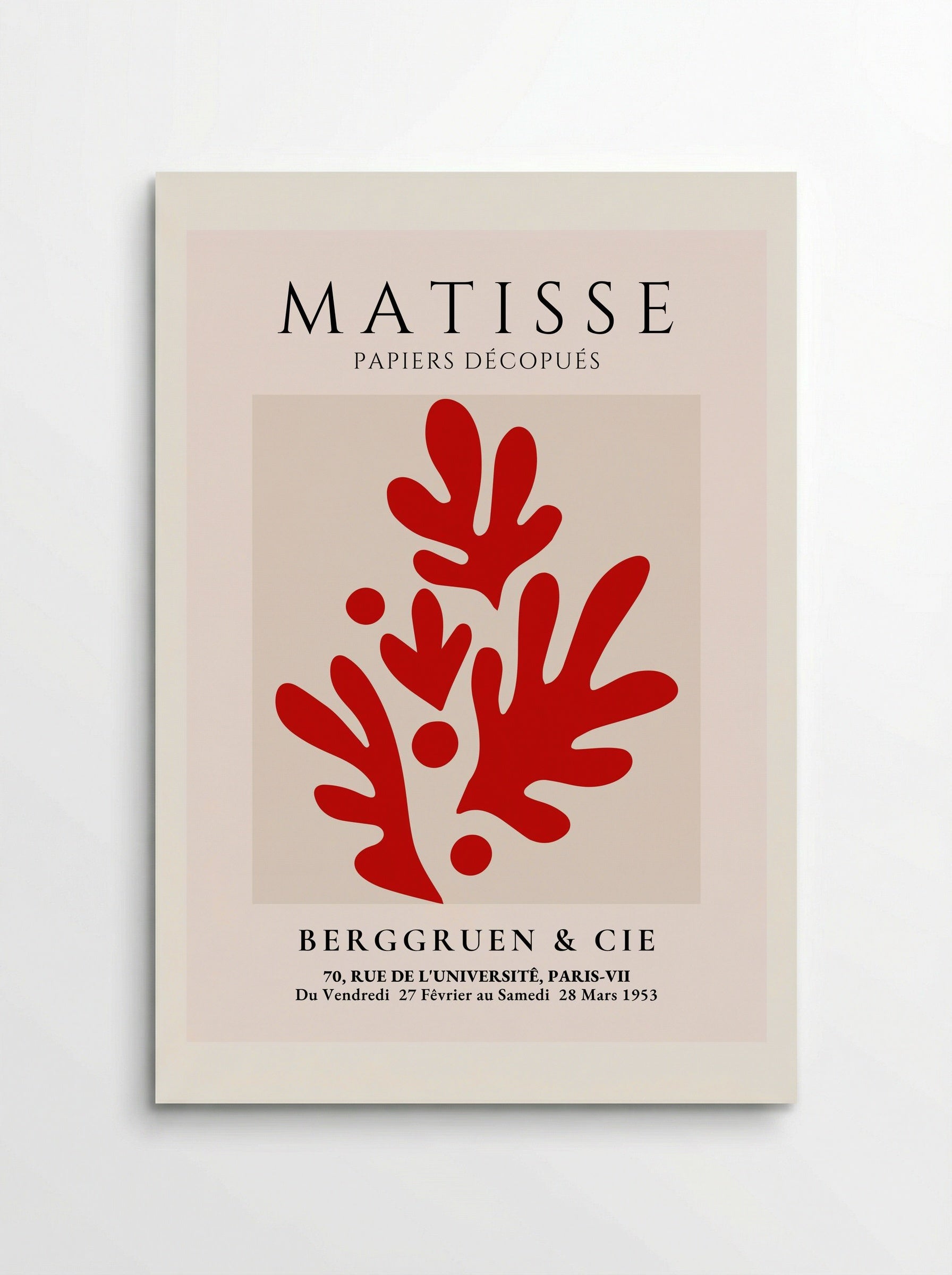 Abstract Composition No. 11 - Henri Matisse - Poster