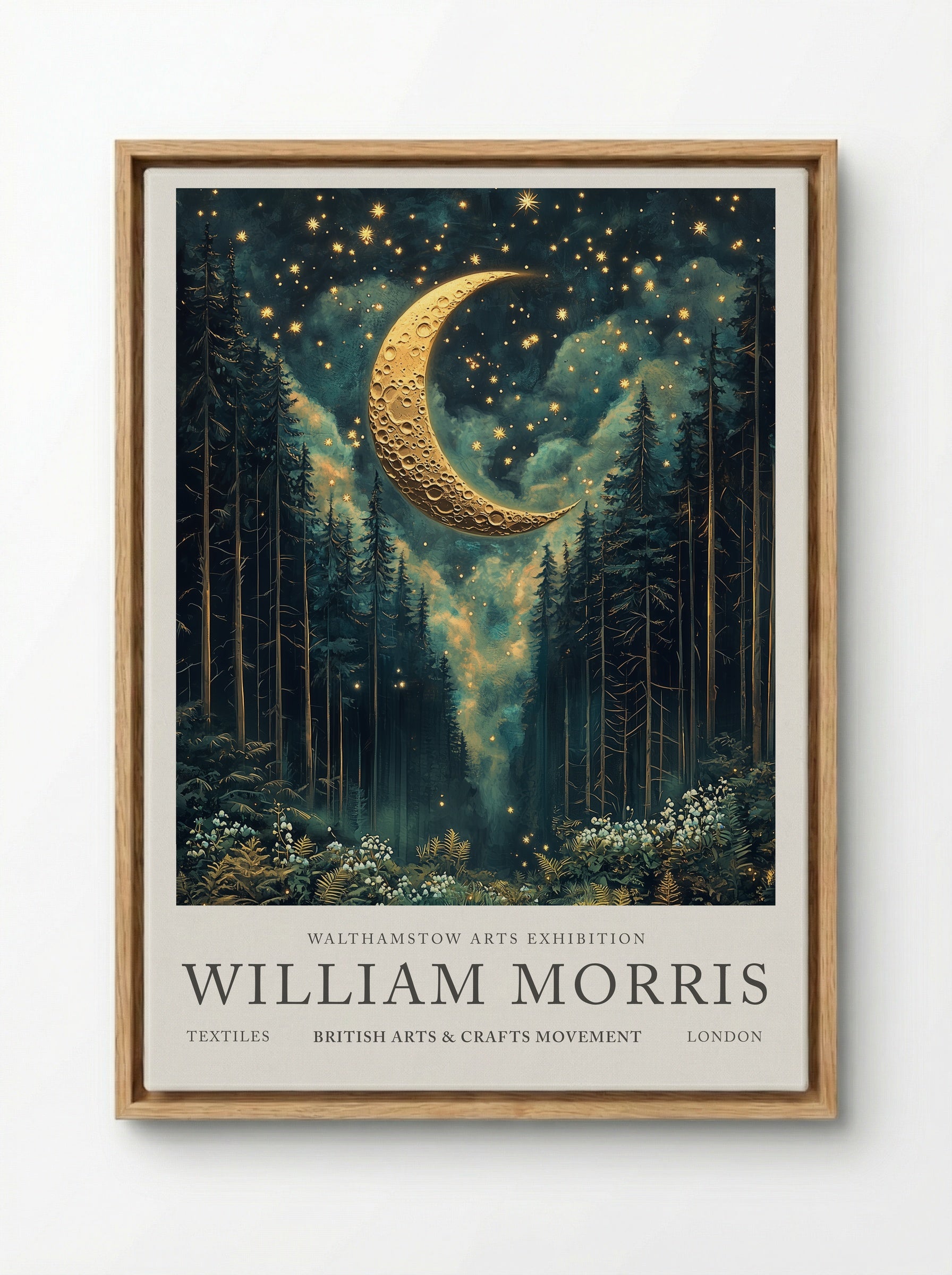 Crescent Canopy - William Morris