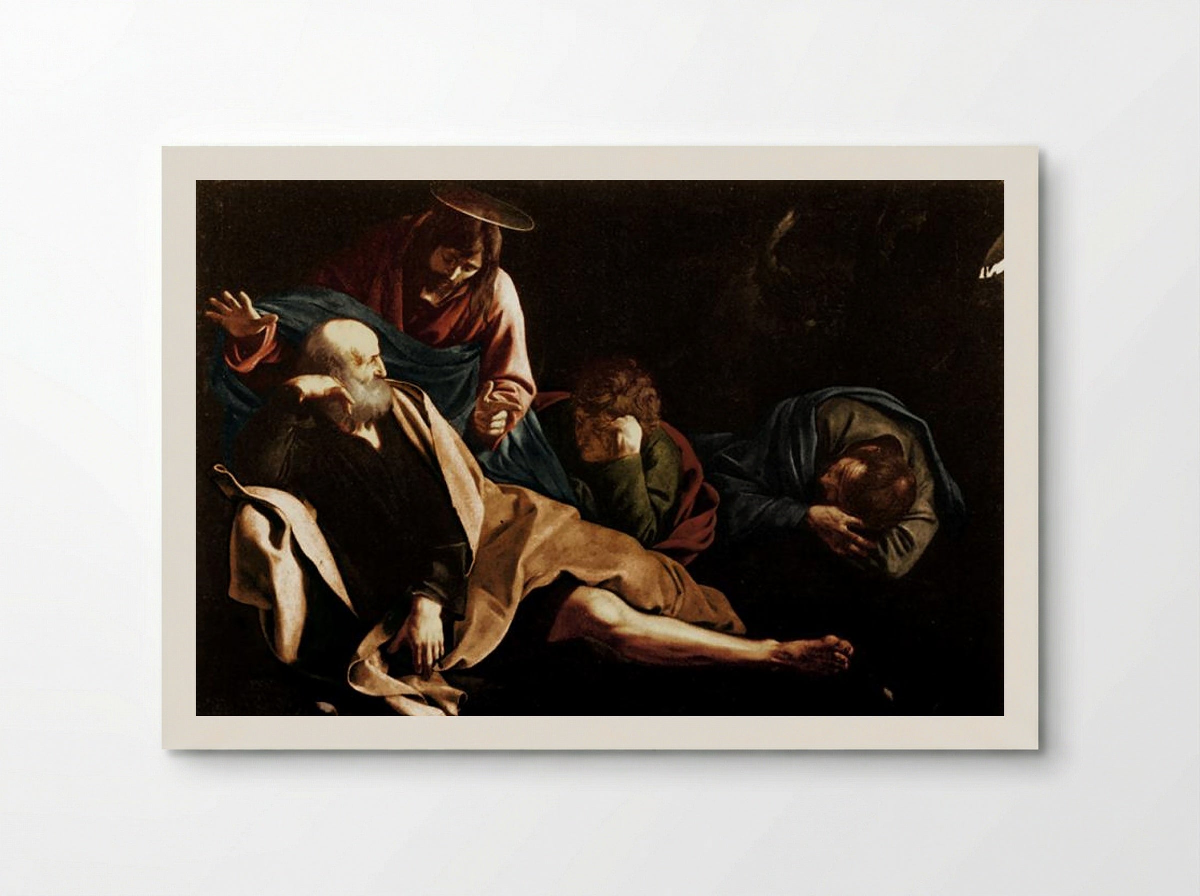 Christ on the Mount of Olives - Michelangelo Merisi da Caravaggio - Poster