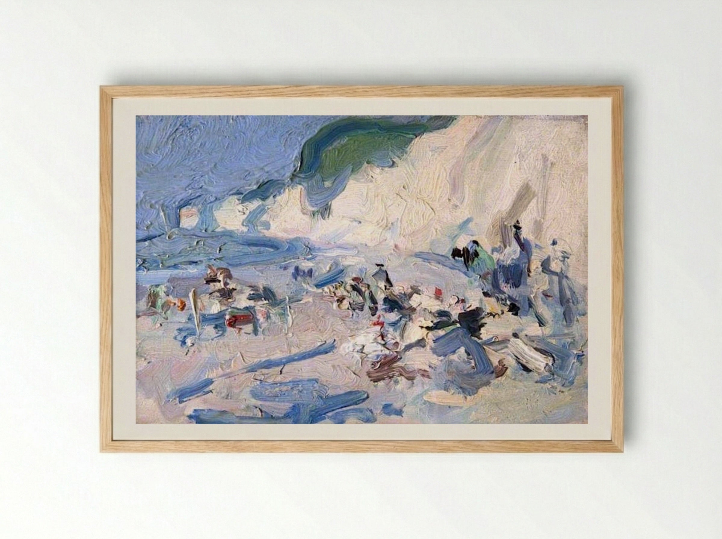 Bernaval - Samuel Peploe - Framed Print Wood