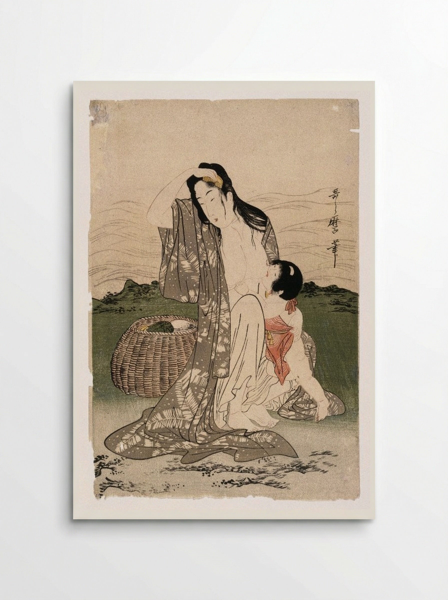 Pearl Divers - Kitagawa Utamaro - Poster