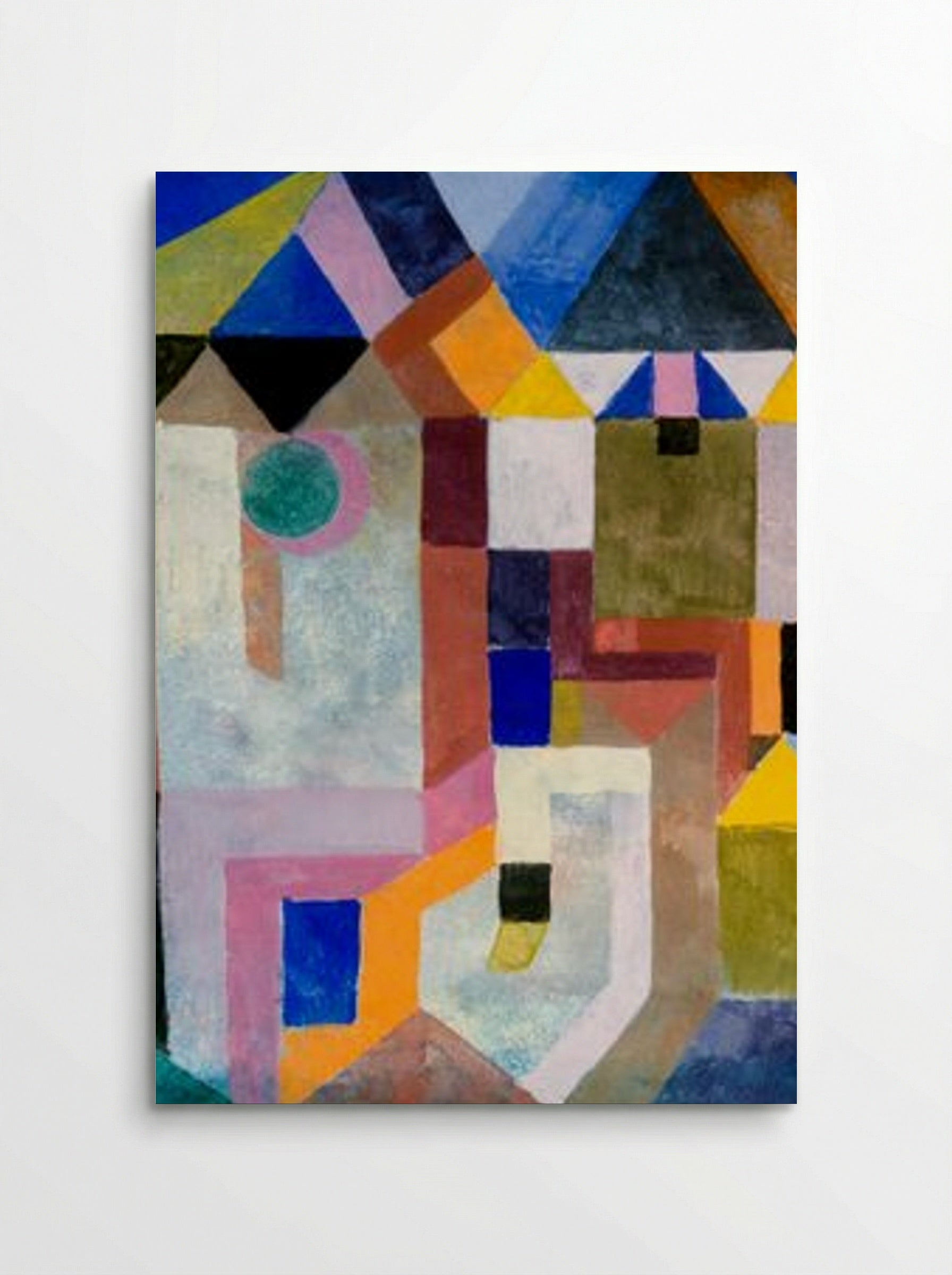 Colorful Architecture - Paul Klee - Poster