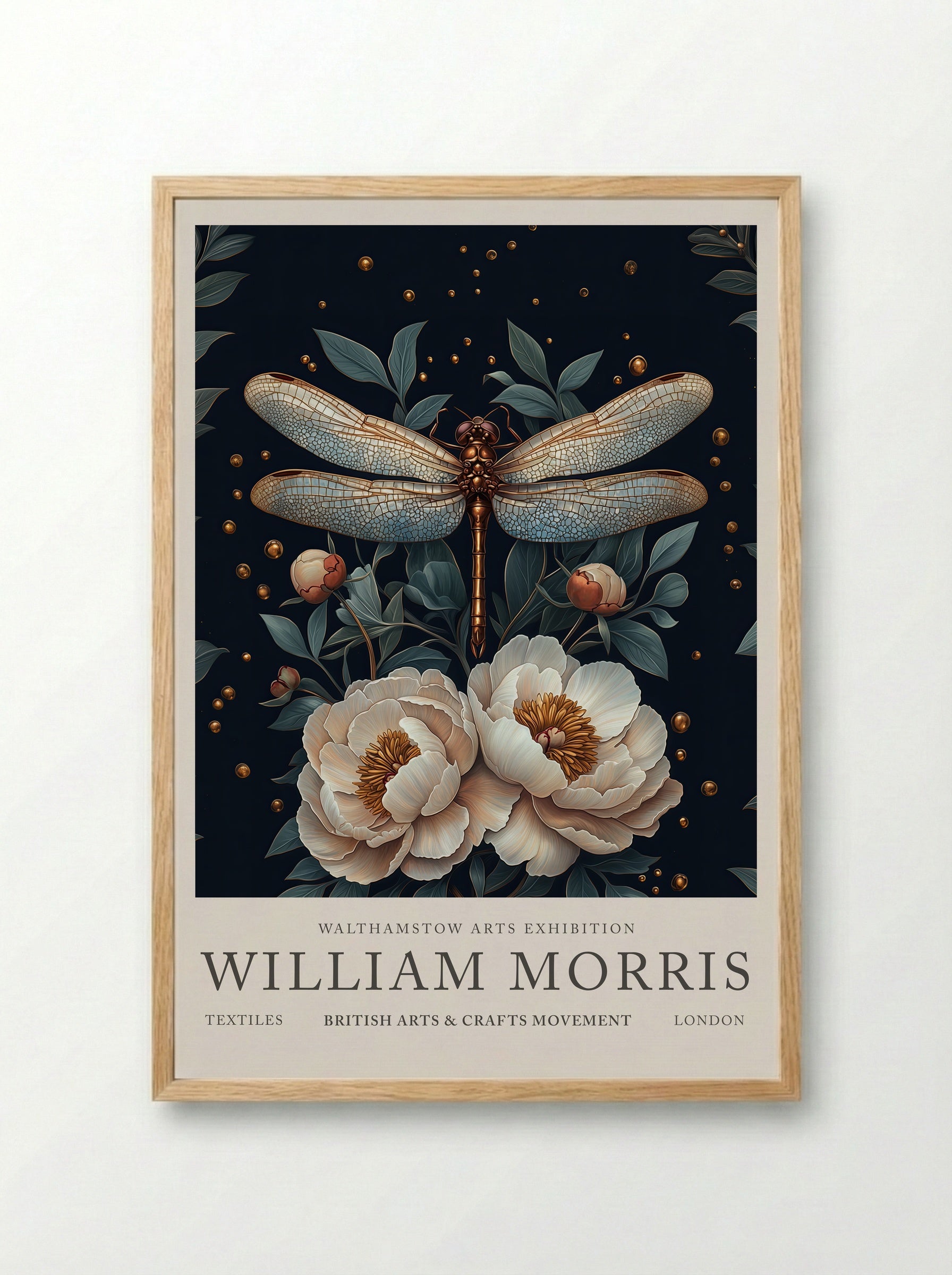 Dragonfly Dazzle - William Morris