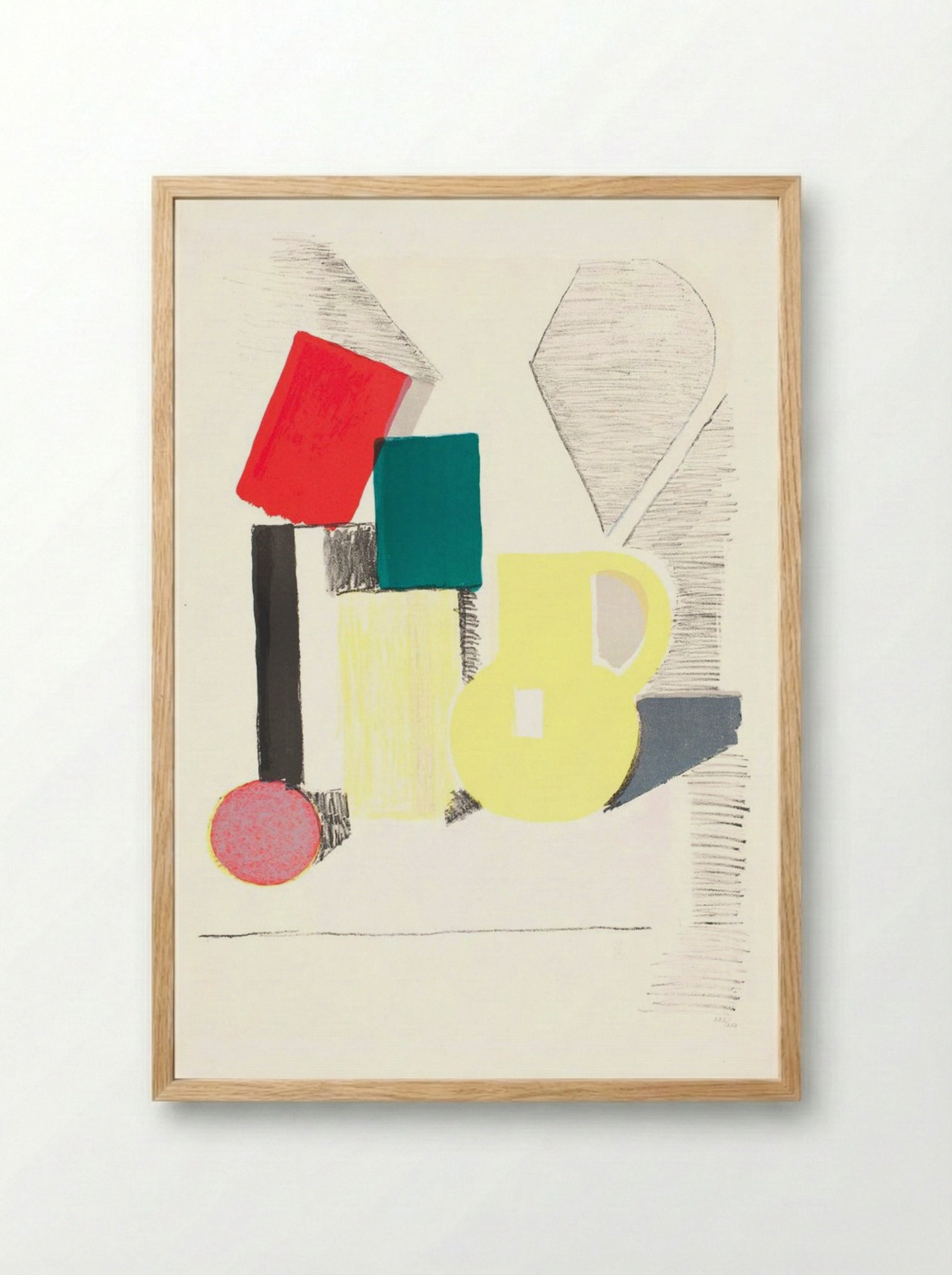 Setup - Vilhelm Lundstrøm - Framed Print Wood