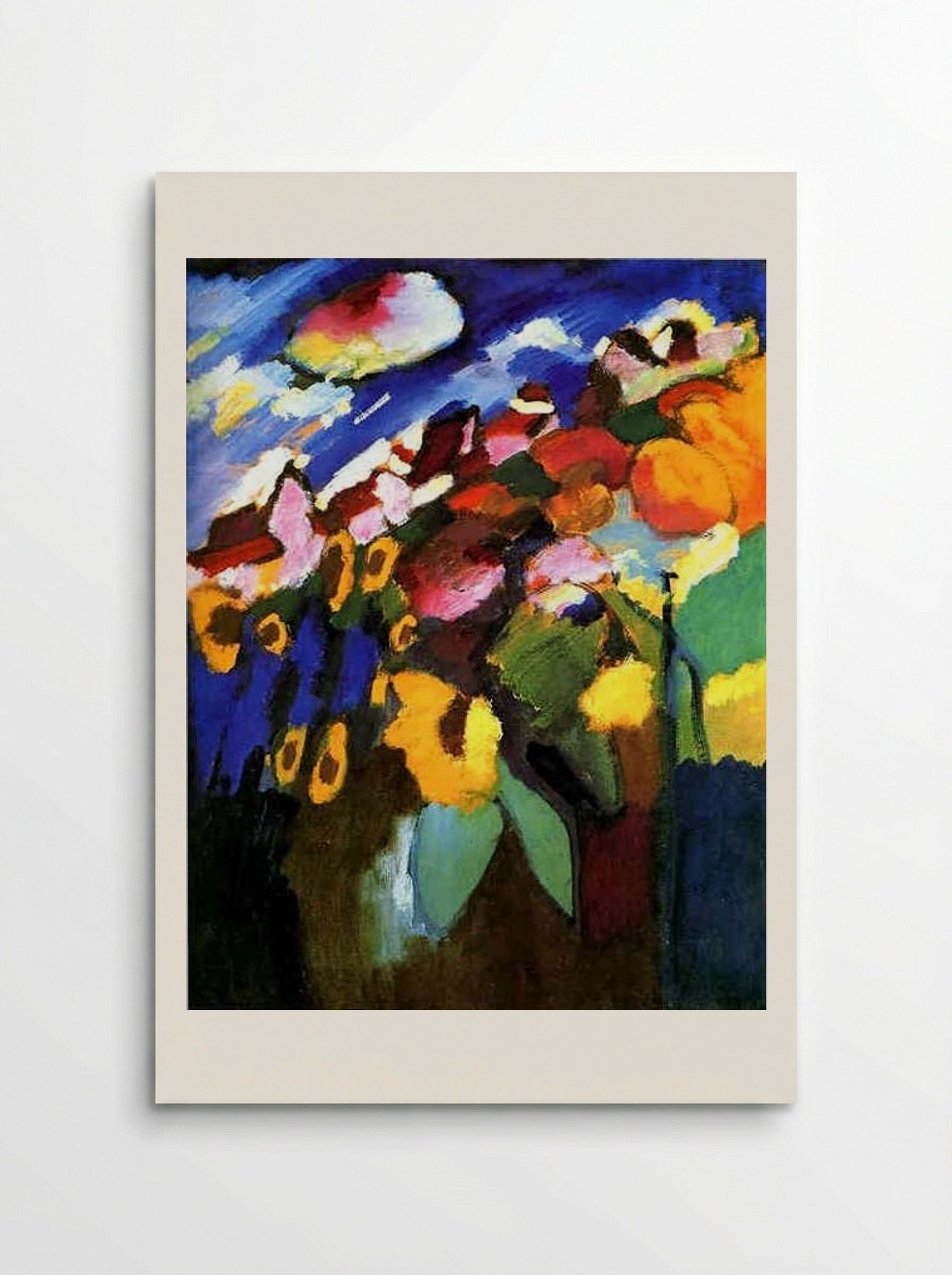 Murnau Garden - Wassily Kandinsky - Poster