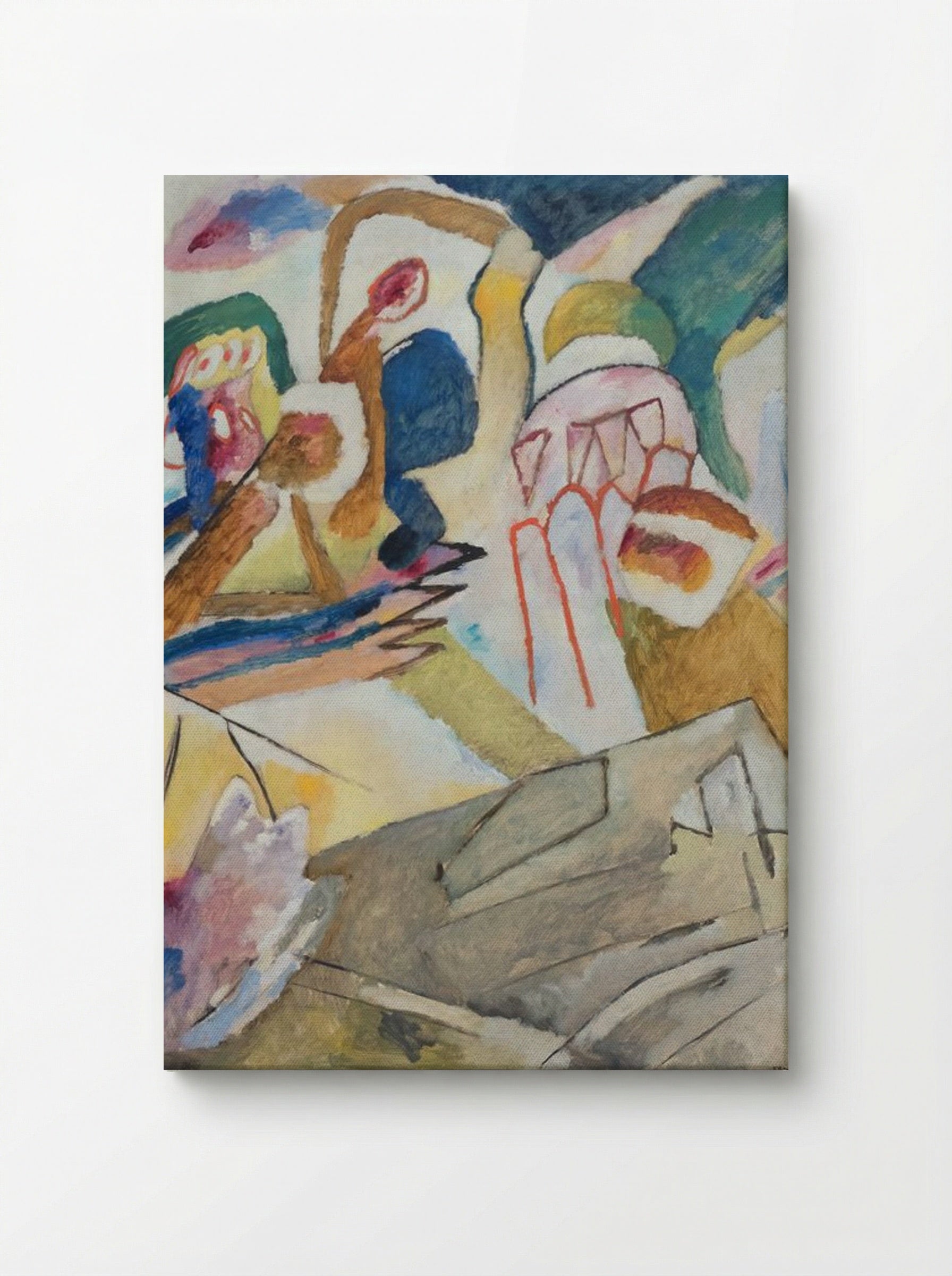 Improvisation 18 - Wassily Kandinsky - Canvas