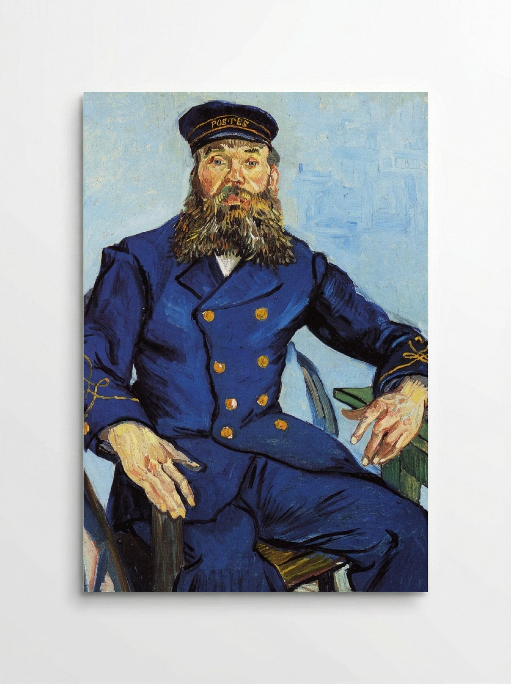 Portrait of Joseph Roulin - Vincent van Gogh - Poster