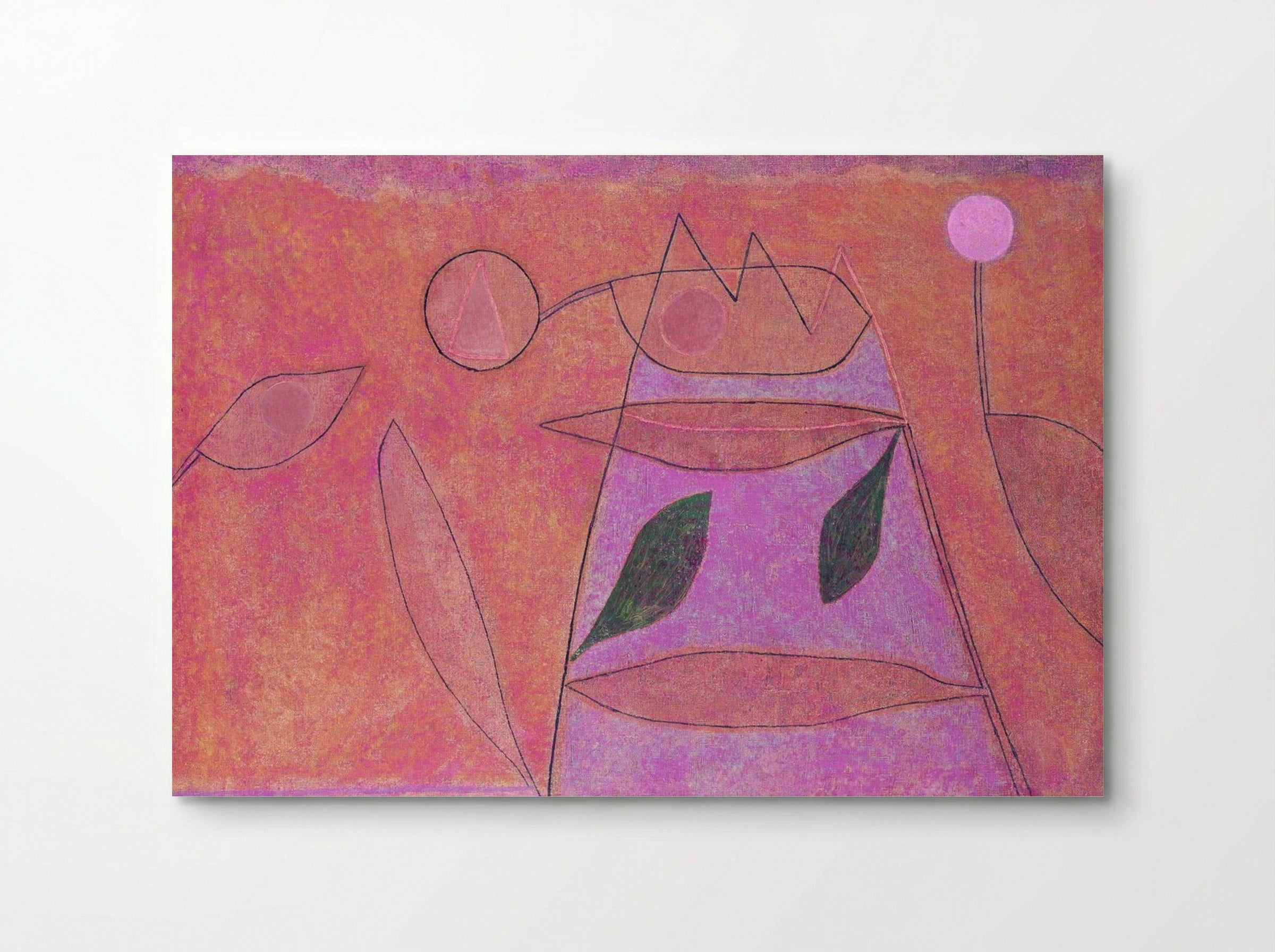 Untitled (Geometric Landscape) - Paul Klee - Poster