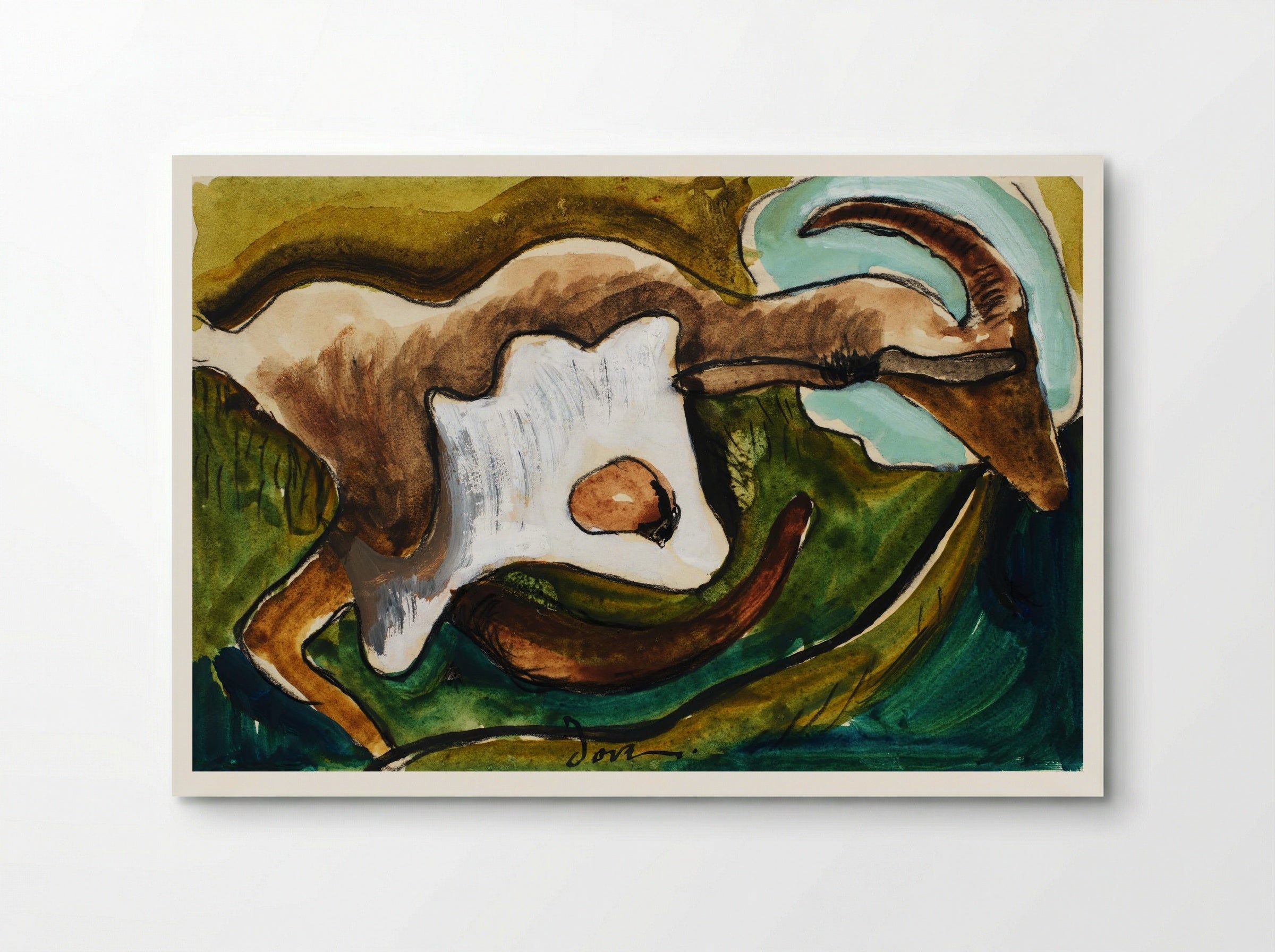 Study for Goat - Arthur Dove - Poster