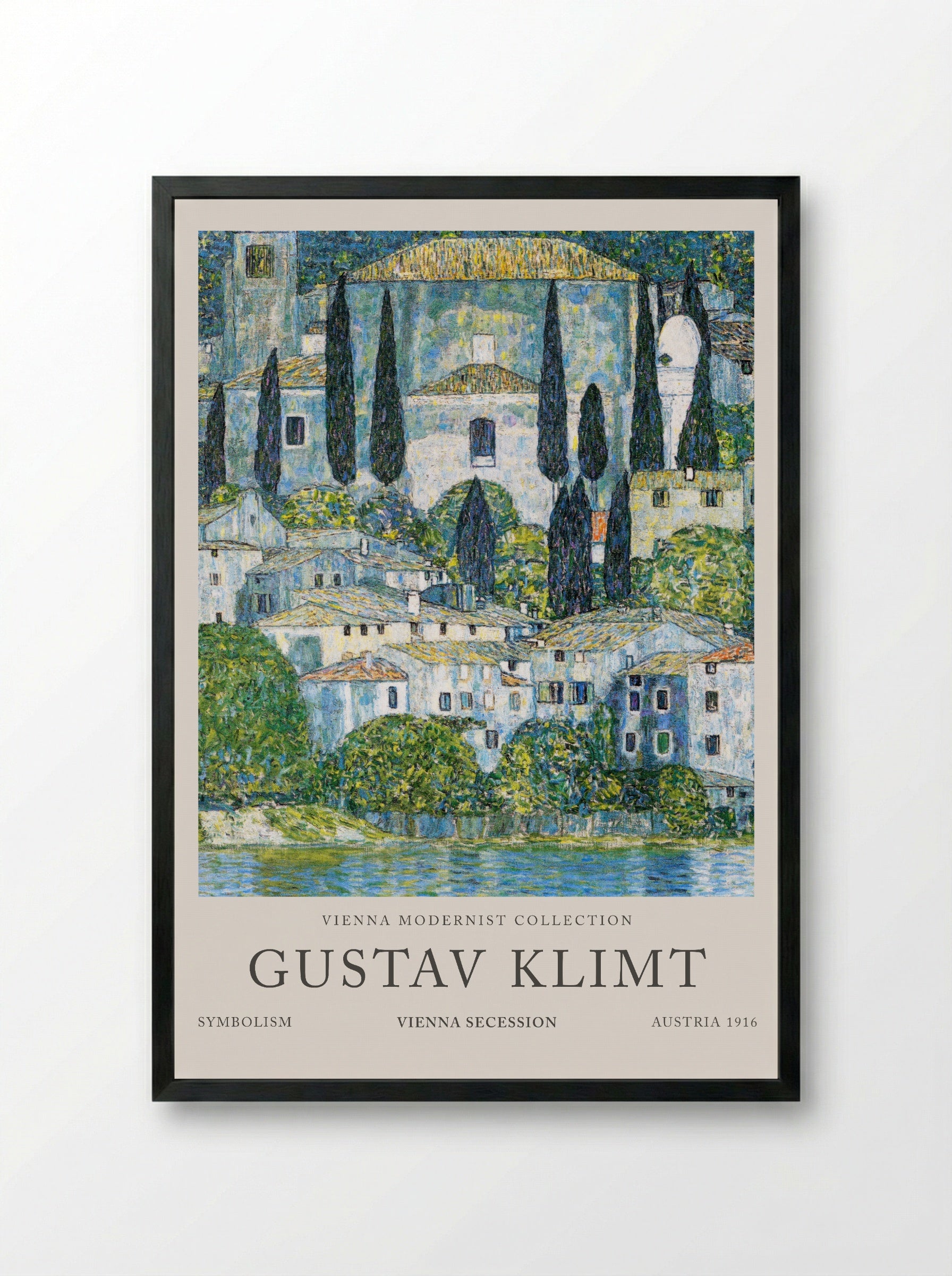 Kirche in Cassone - Gustav Klimt