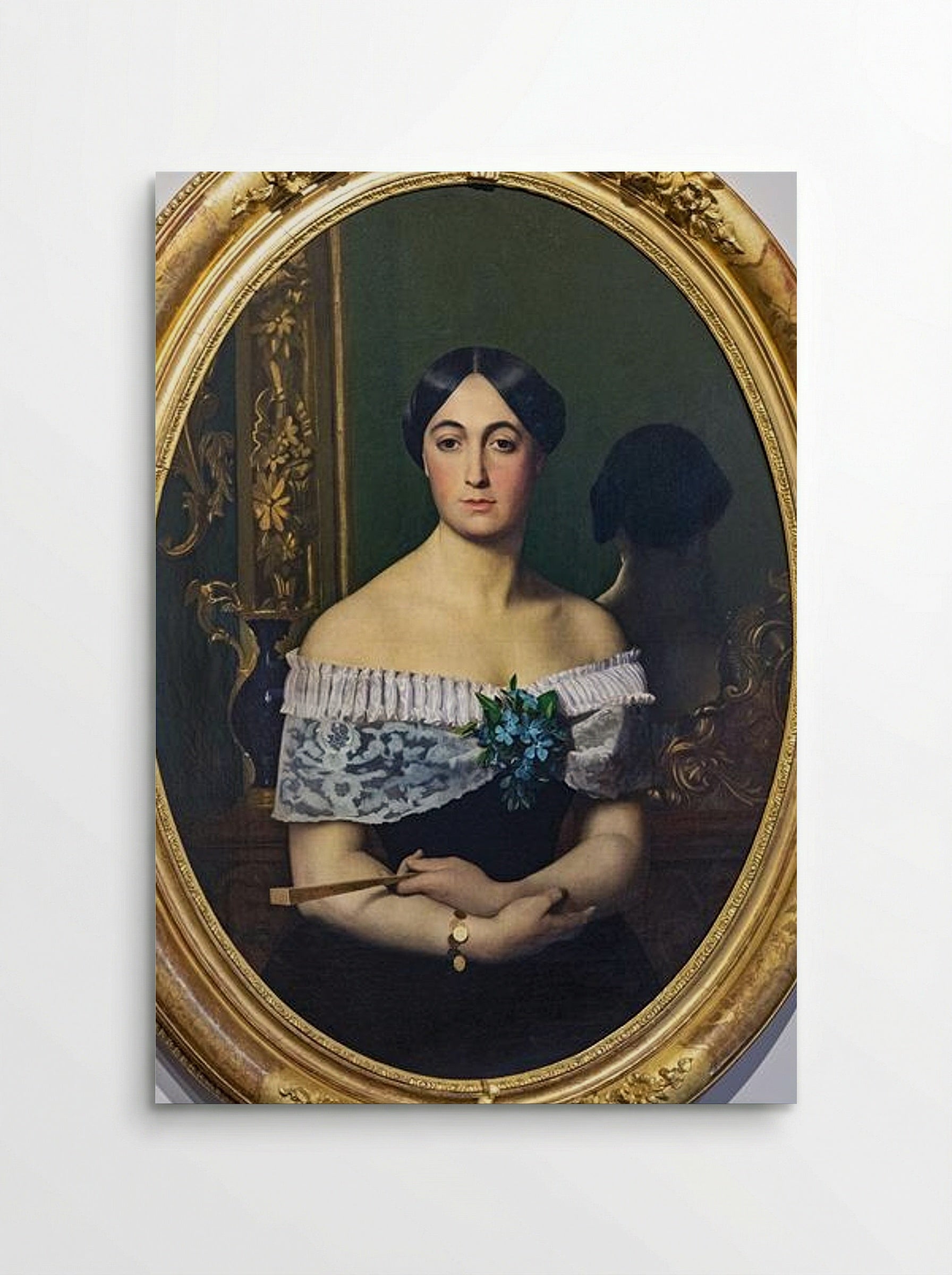 Portrait of Marianne Elisa Birch - Jean-Léon Gérôme - Poster