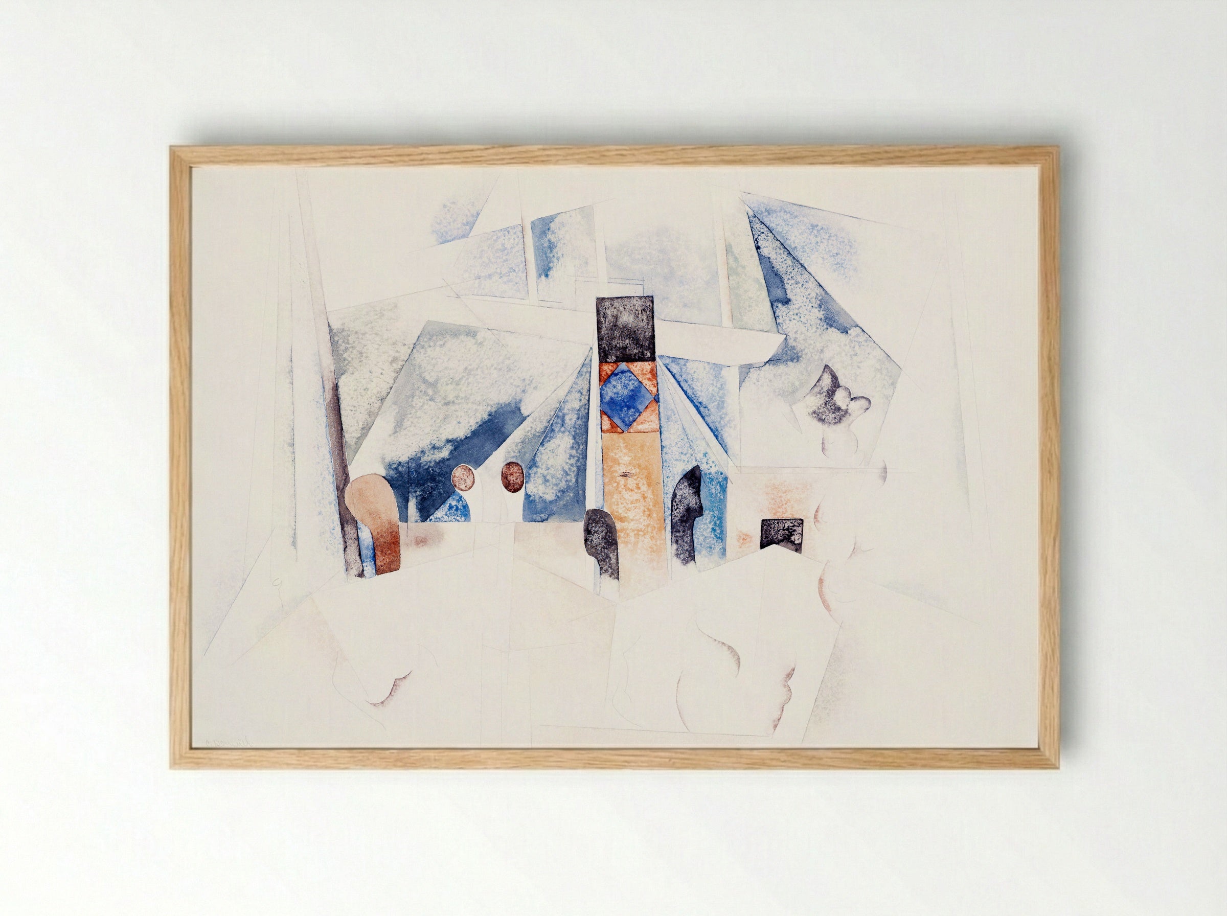 Bermuda Landscape No. 1 - Charles Demuth - Framed Print Wood