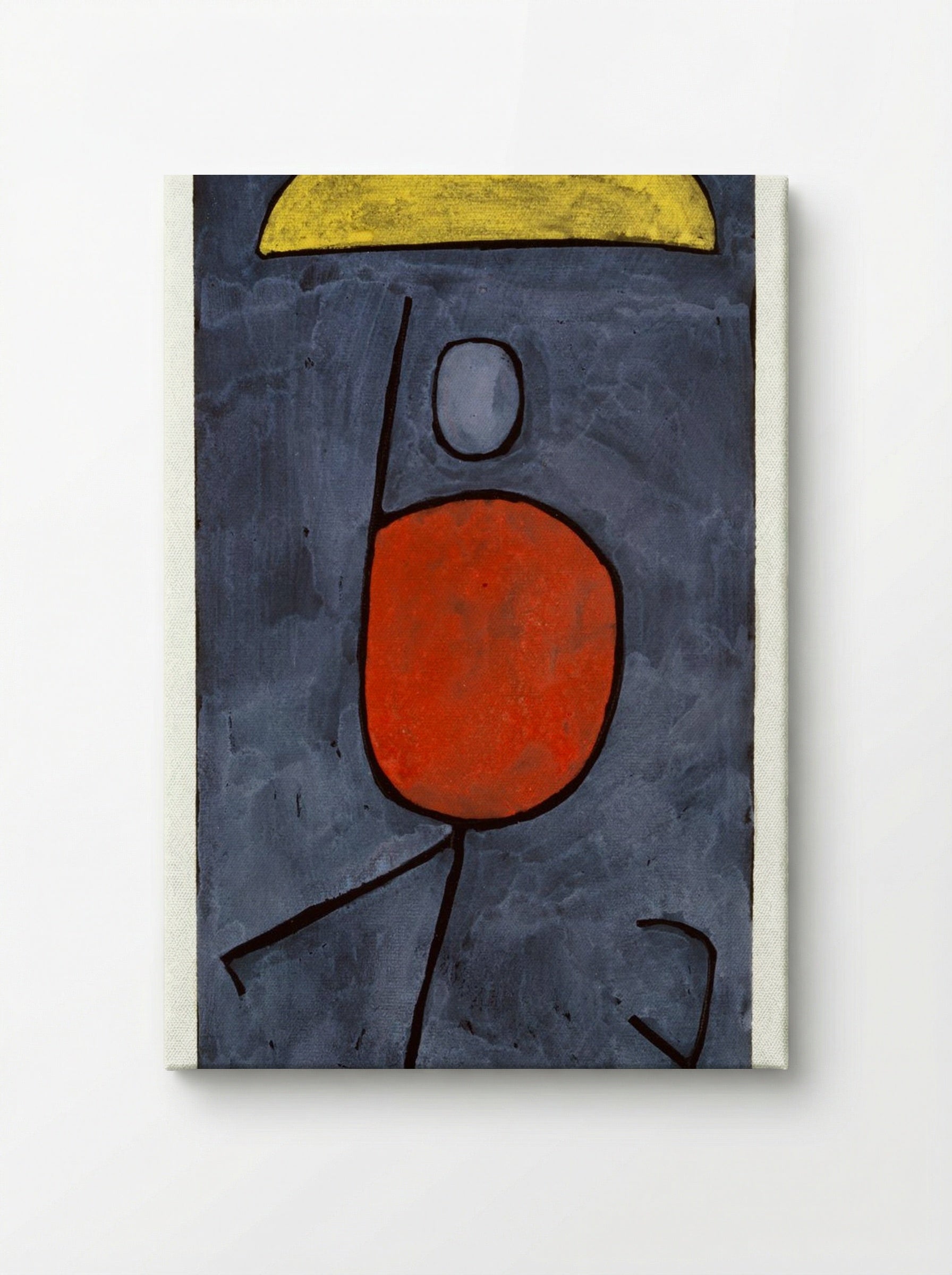 With Umbrella - Paul Klee - Canvas