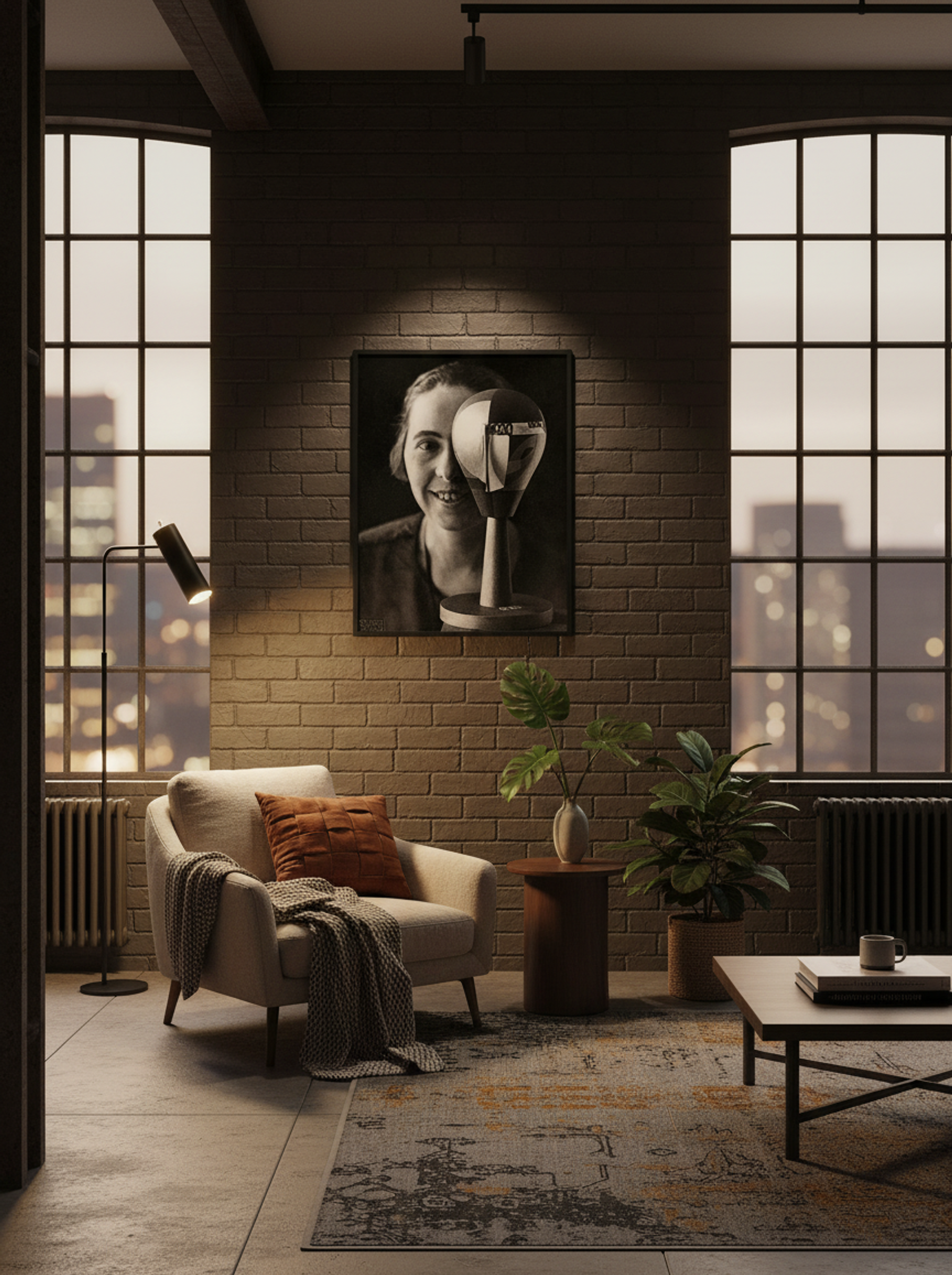 Self-portrait with Dada-Kopf (Dada Head) - Sophie Taeuber-Arp - Lifestyle