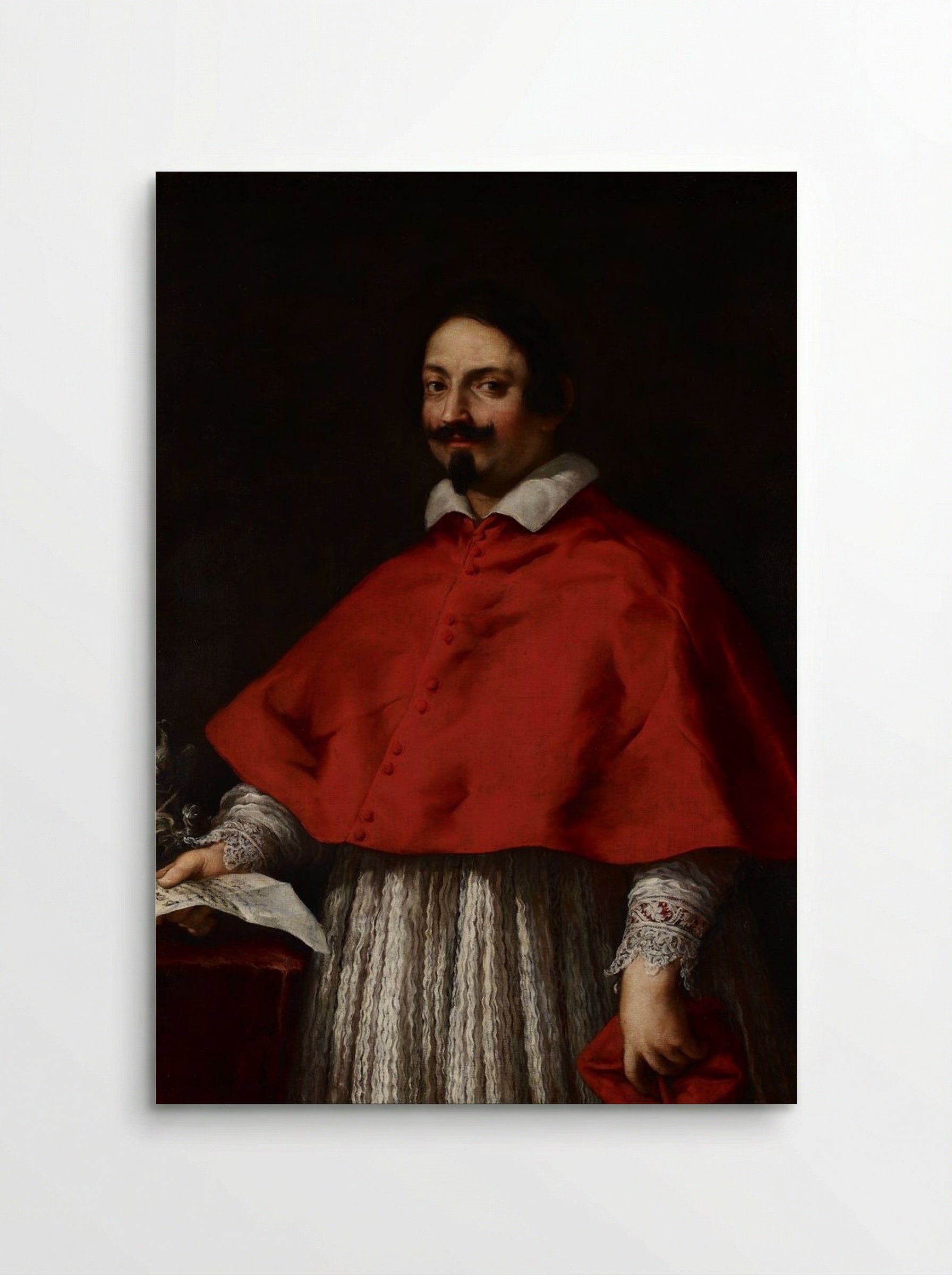Portrait of Cardinal Pietro Maria Borghese - Giovanni Battista Gaulli - Poster