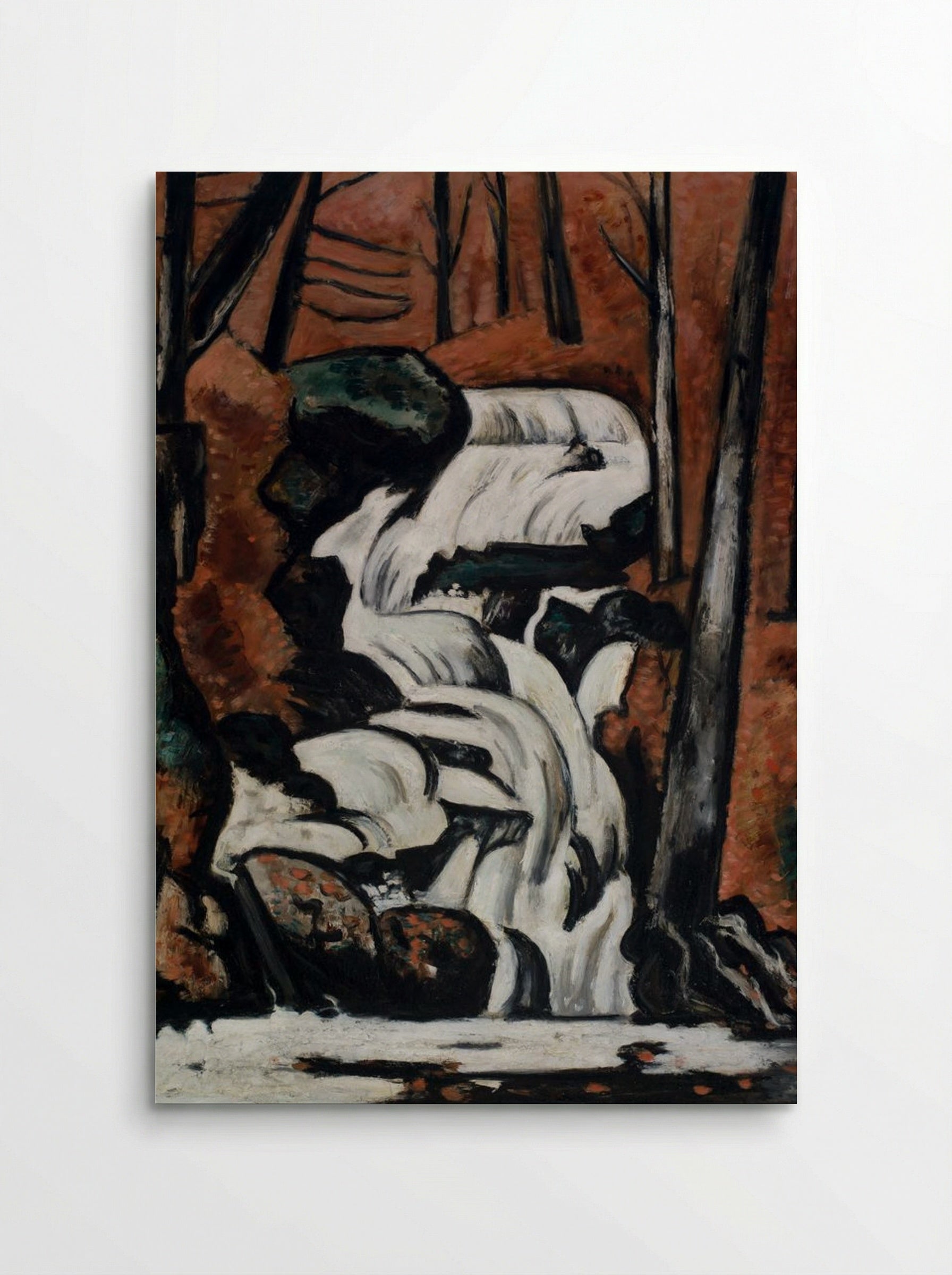 Smelt Brook Falls - Marsden Hartley - Poster