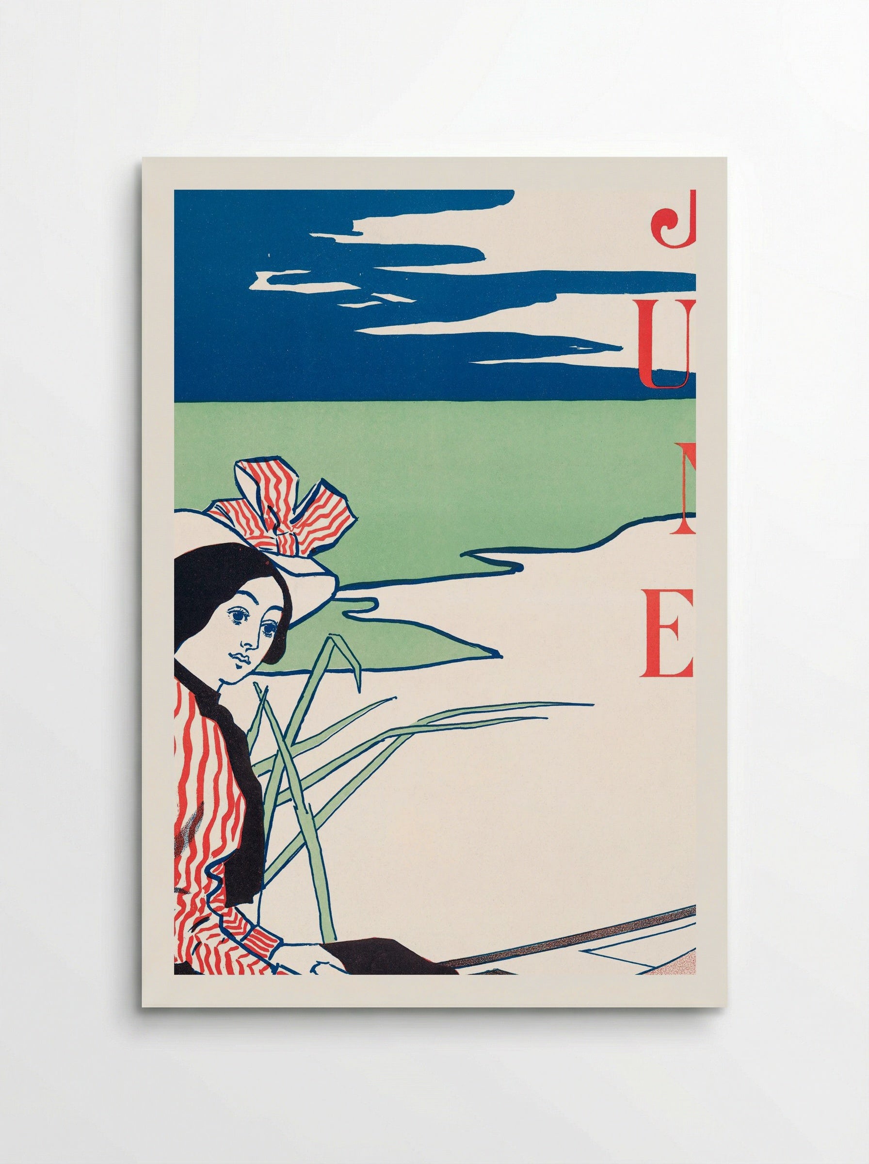 Lippincott's, June - Edward Penfield - Poster