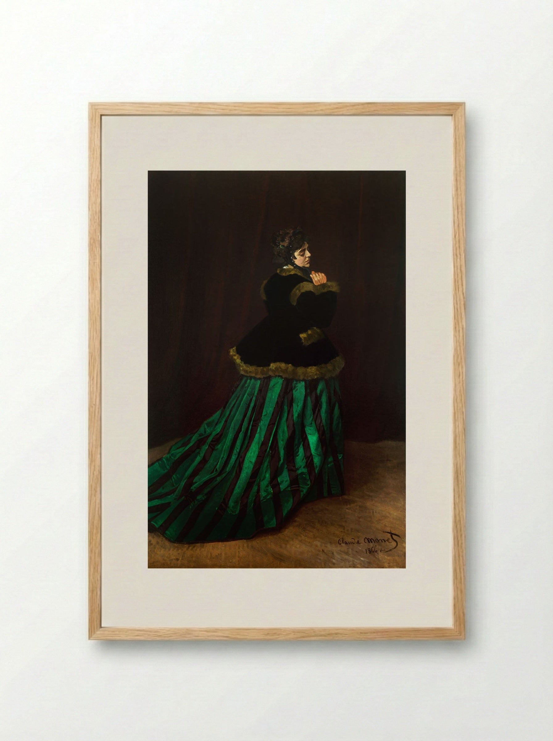 Camille - Claude Monet - Framed Print Wood