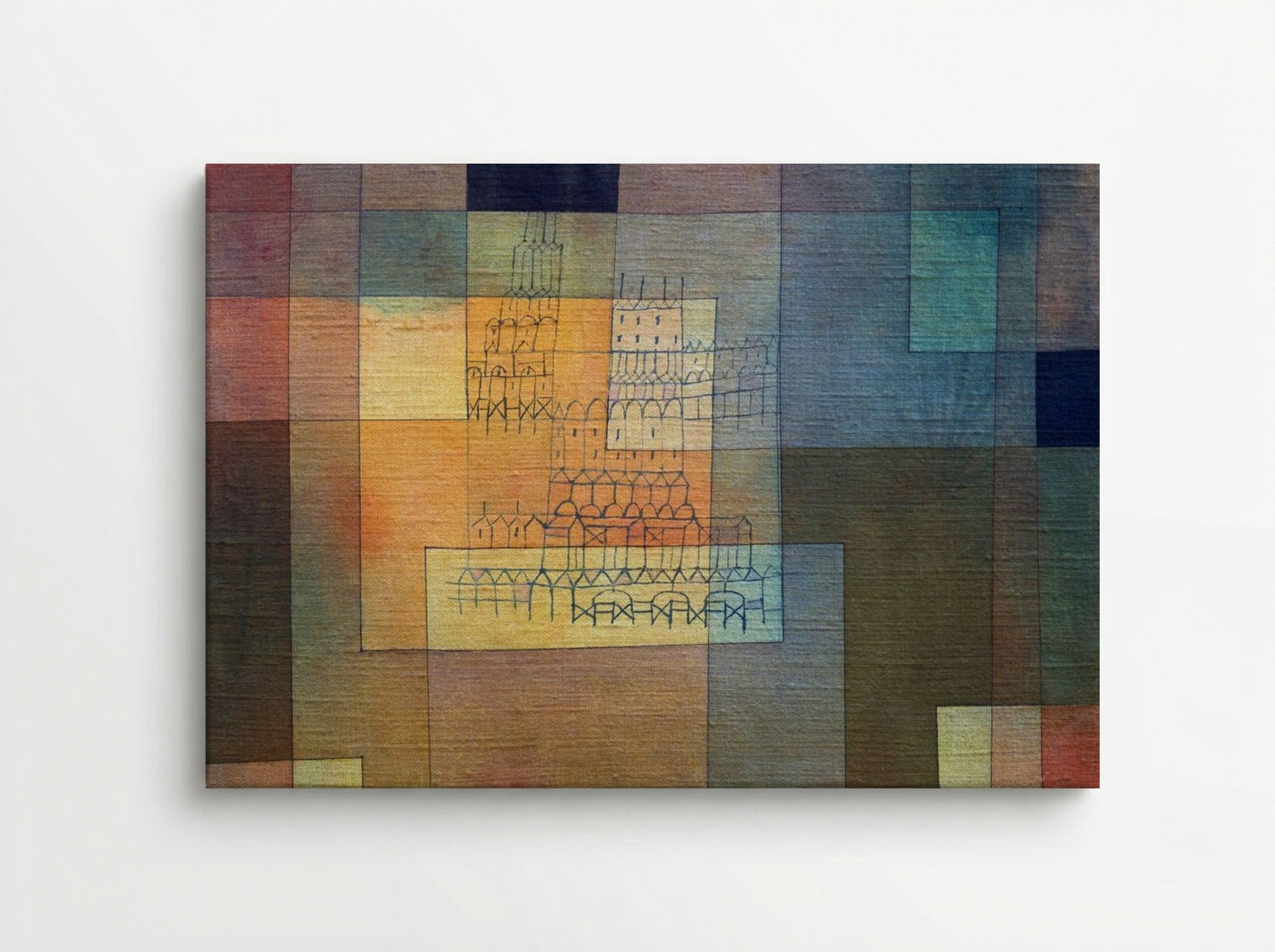 Polyphonic Architecture - Paul Klee - Canvas