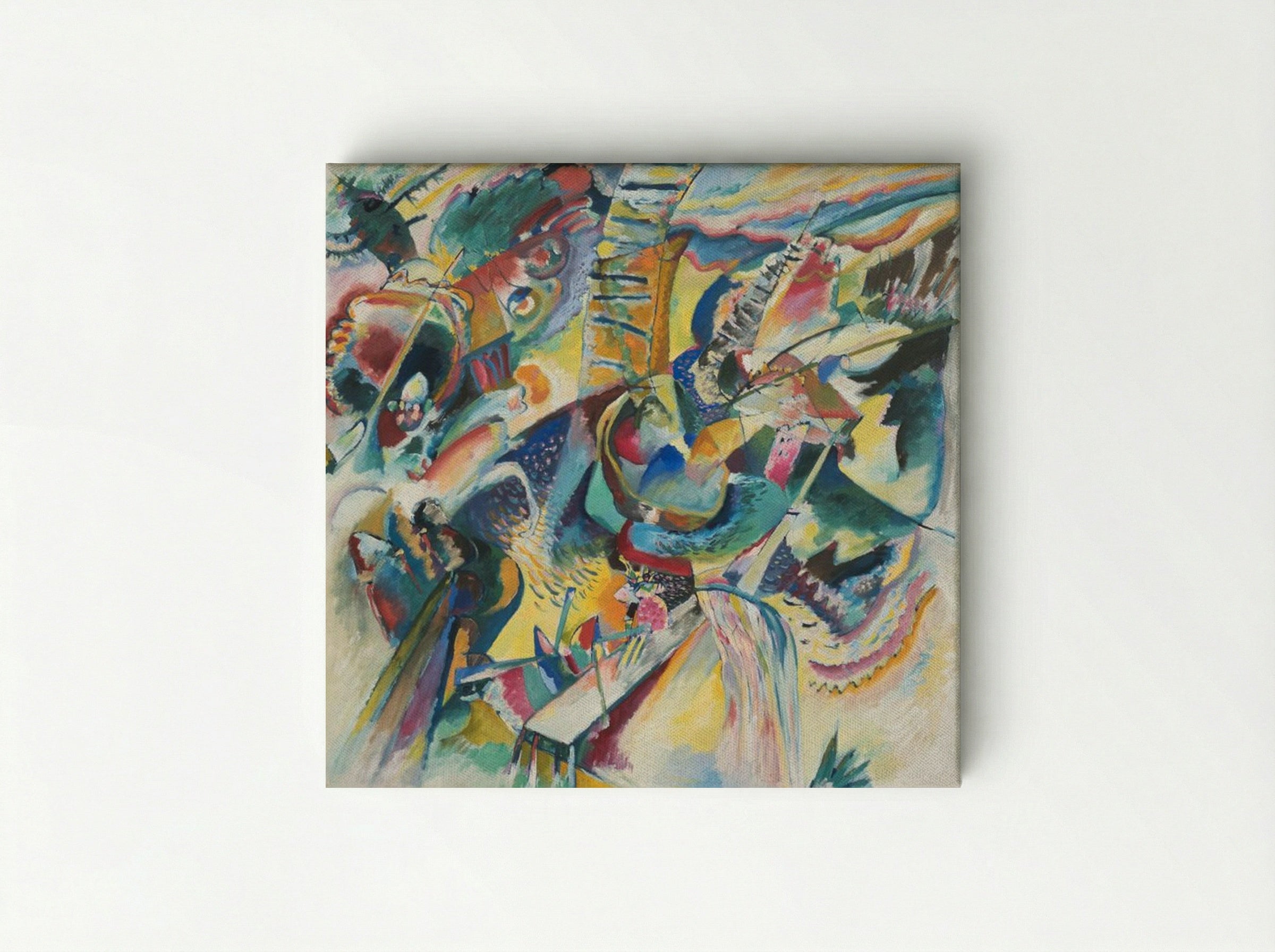 Improvisation Gorge - Wassily Kandinsky - Canvas