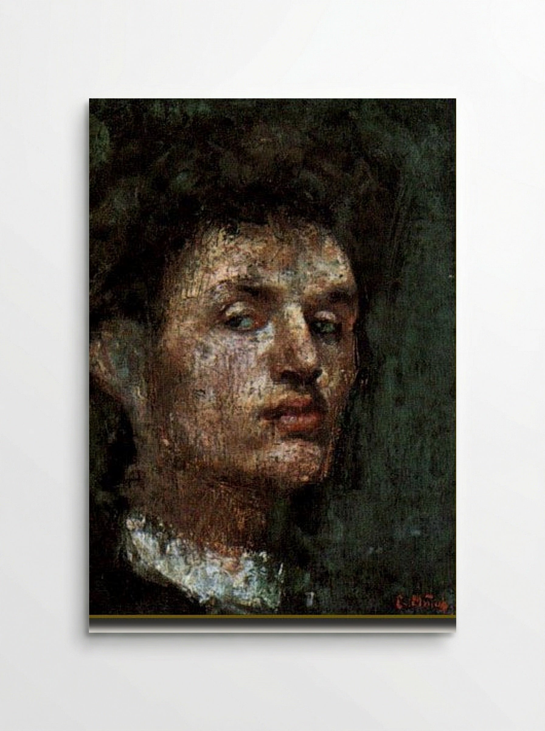Self-Portrait Dedicated to Anquetin - Émile Bernard - Poster