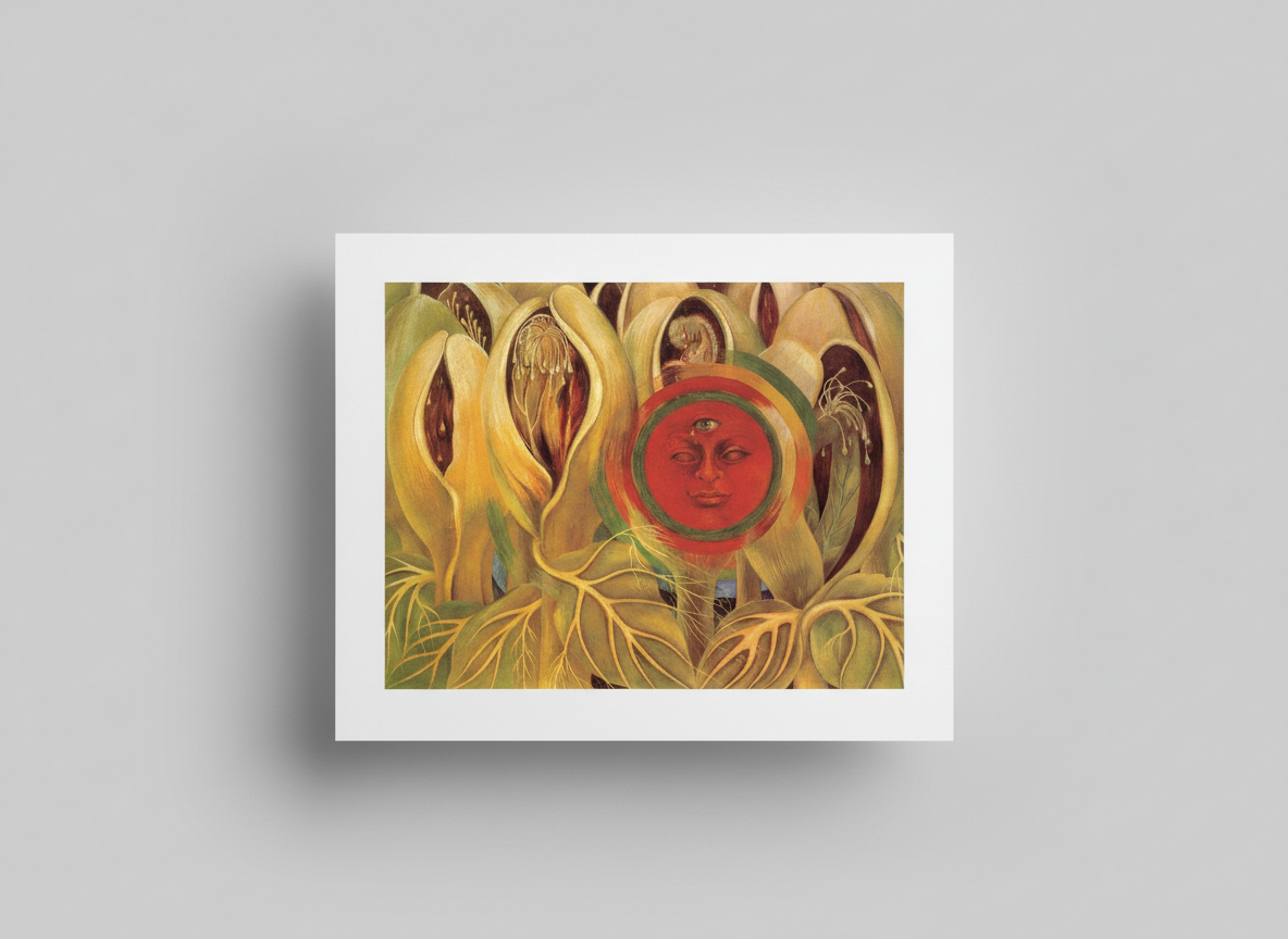 El sol de la vida (Sun and Life) - Frida Kahlo - Poster