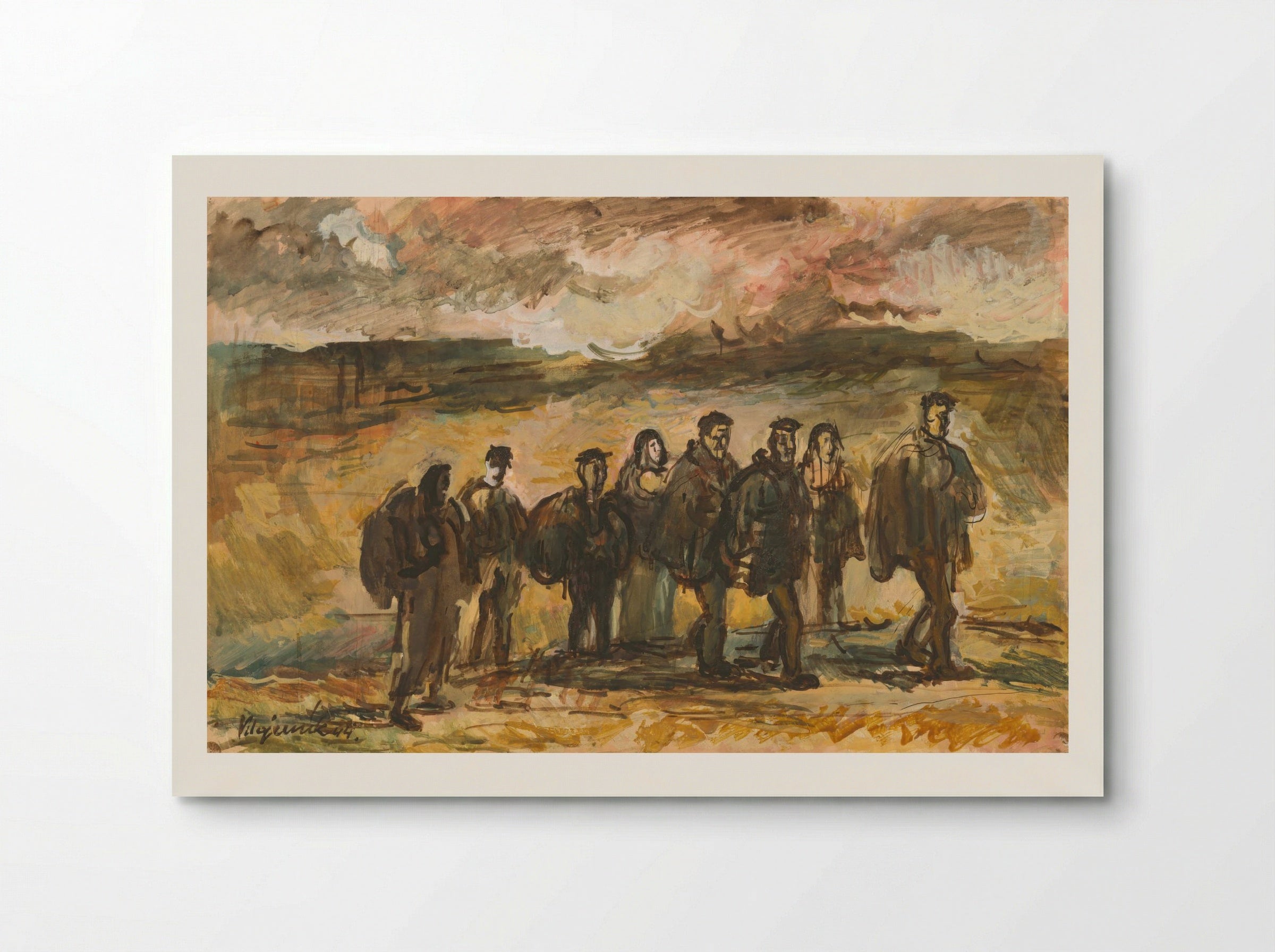 Refugees - Cyprián Majerník - Poster
