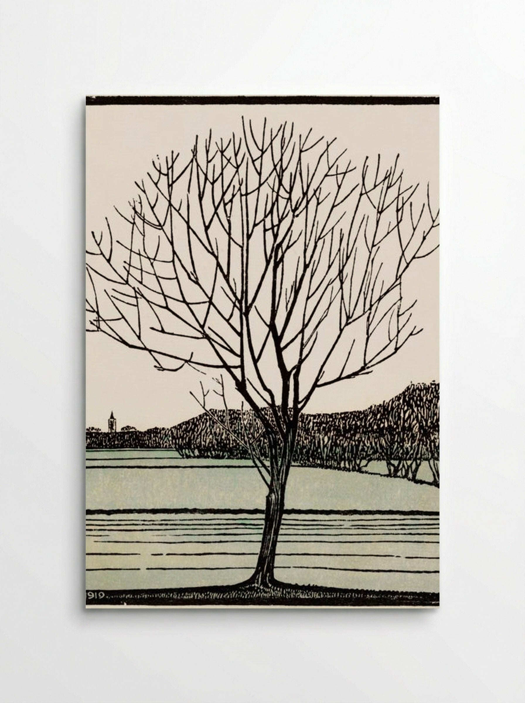 Bald Tree - Julie de Graag - Poster
