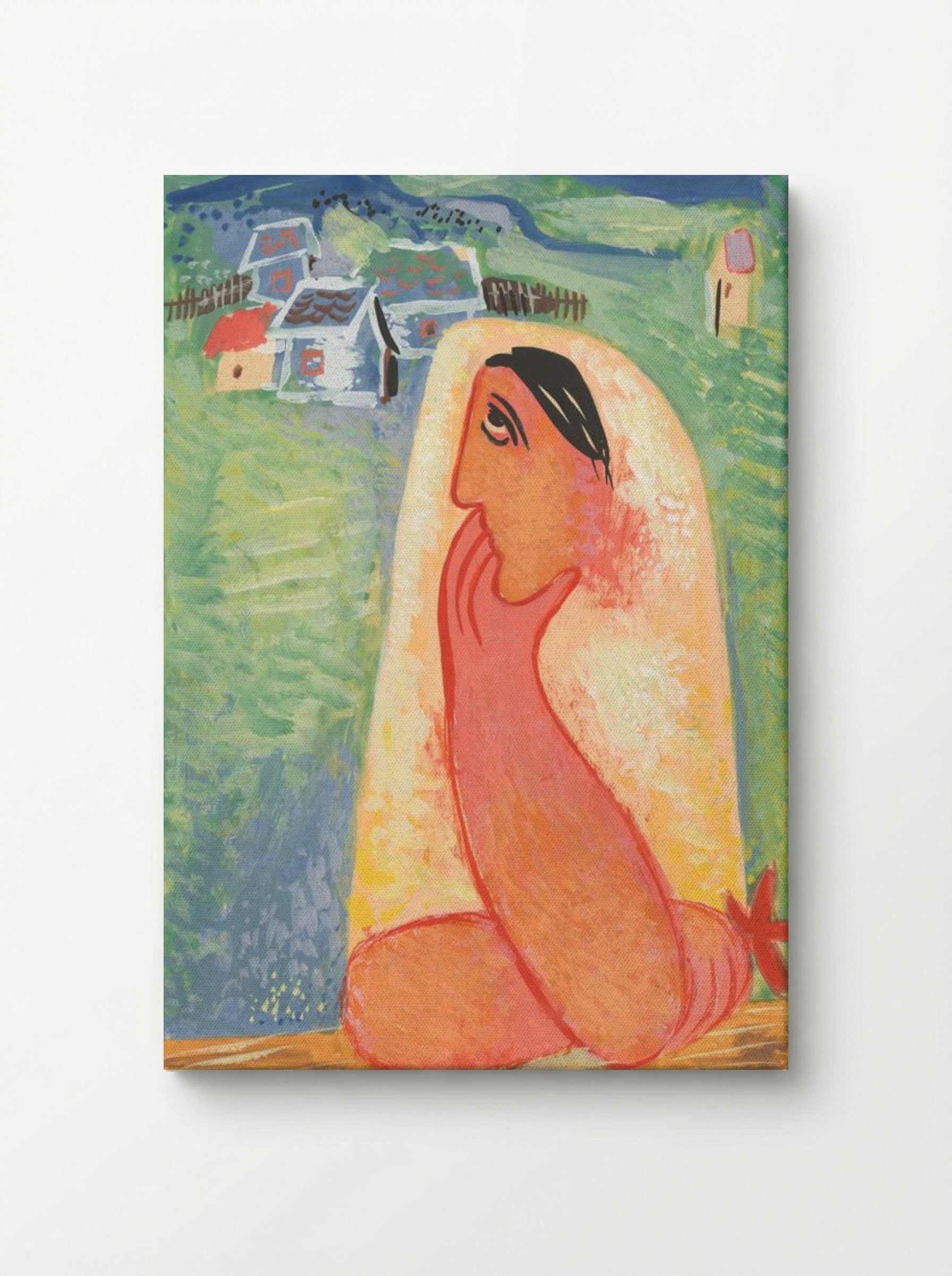 Villager - Mikuláš Galanda - Canvas