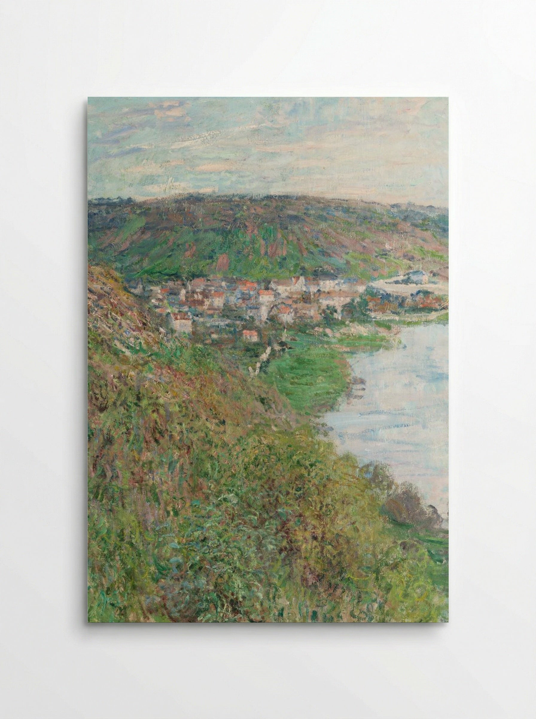 View of Vétheuil - Claude Monet - Poster