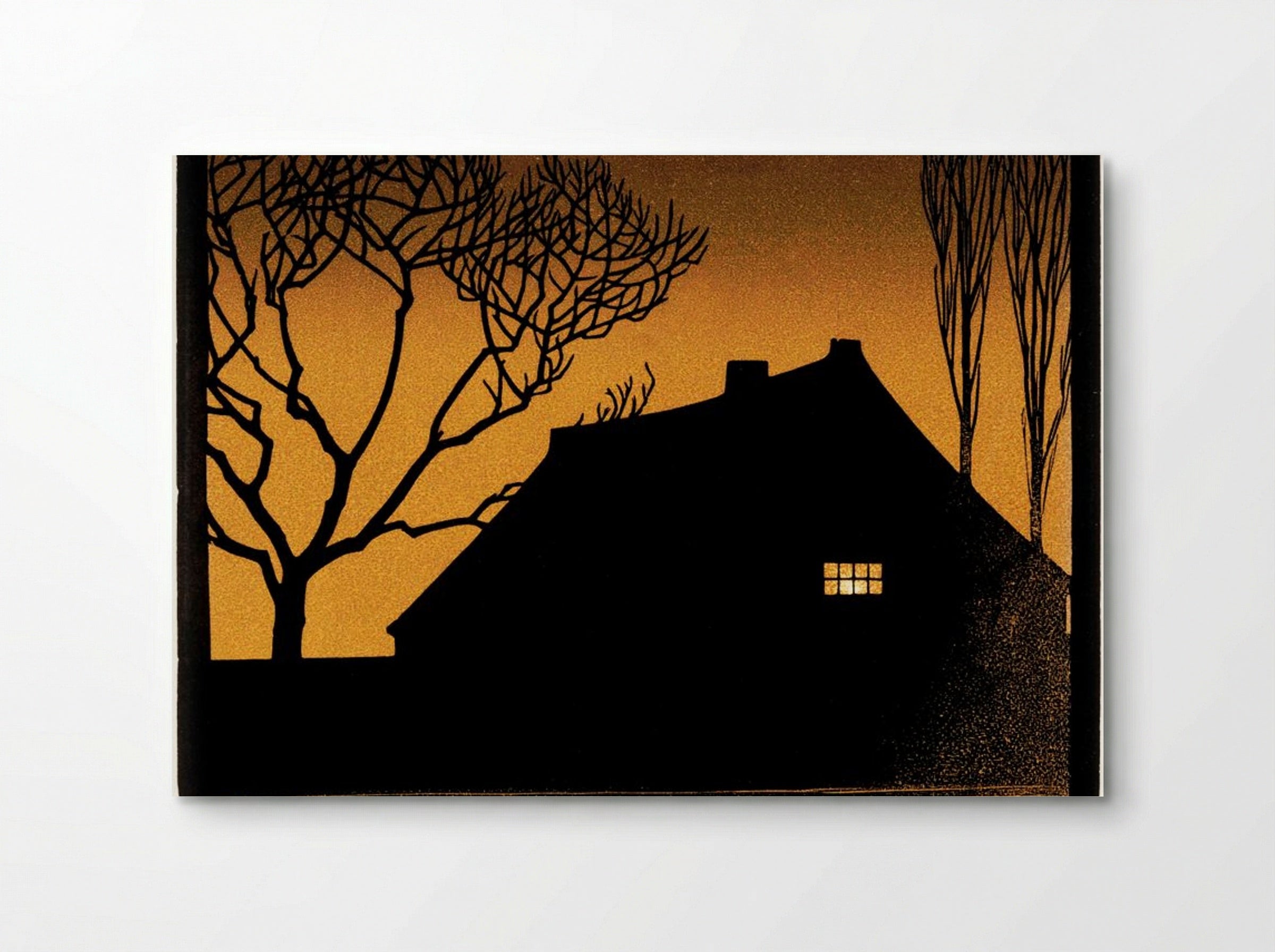 Winter Evening - Julie de Graag - Poster