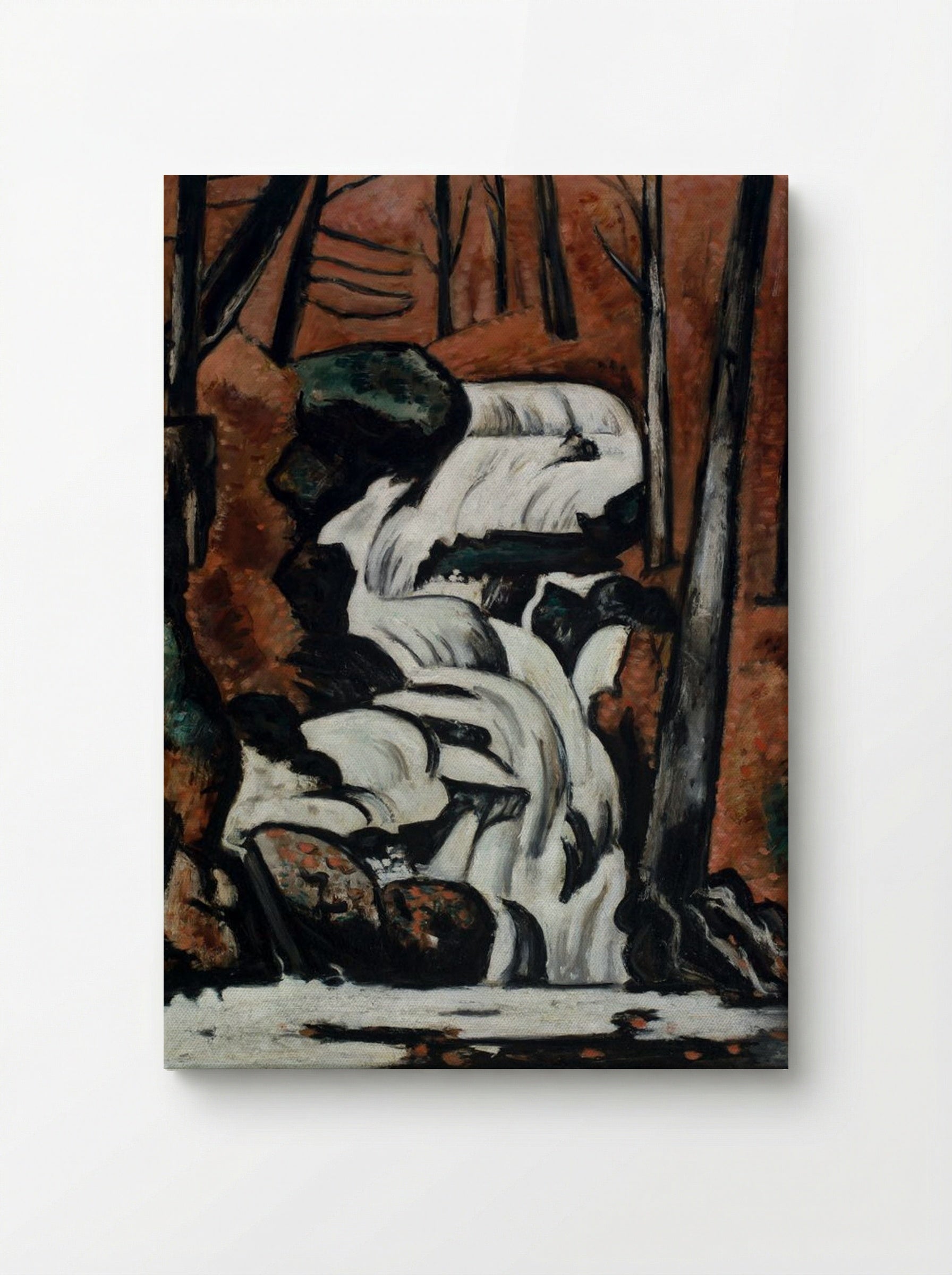 Smelt Brook Falls - Marsden Hartley - Canvas