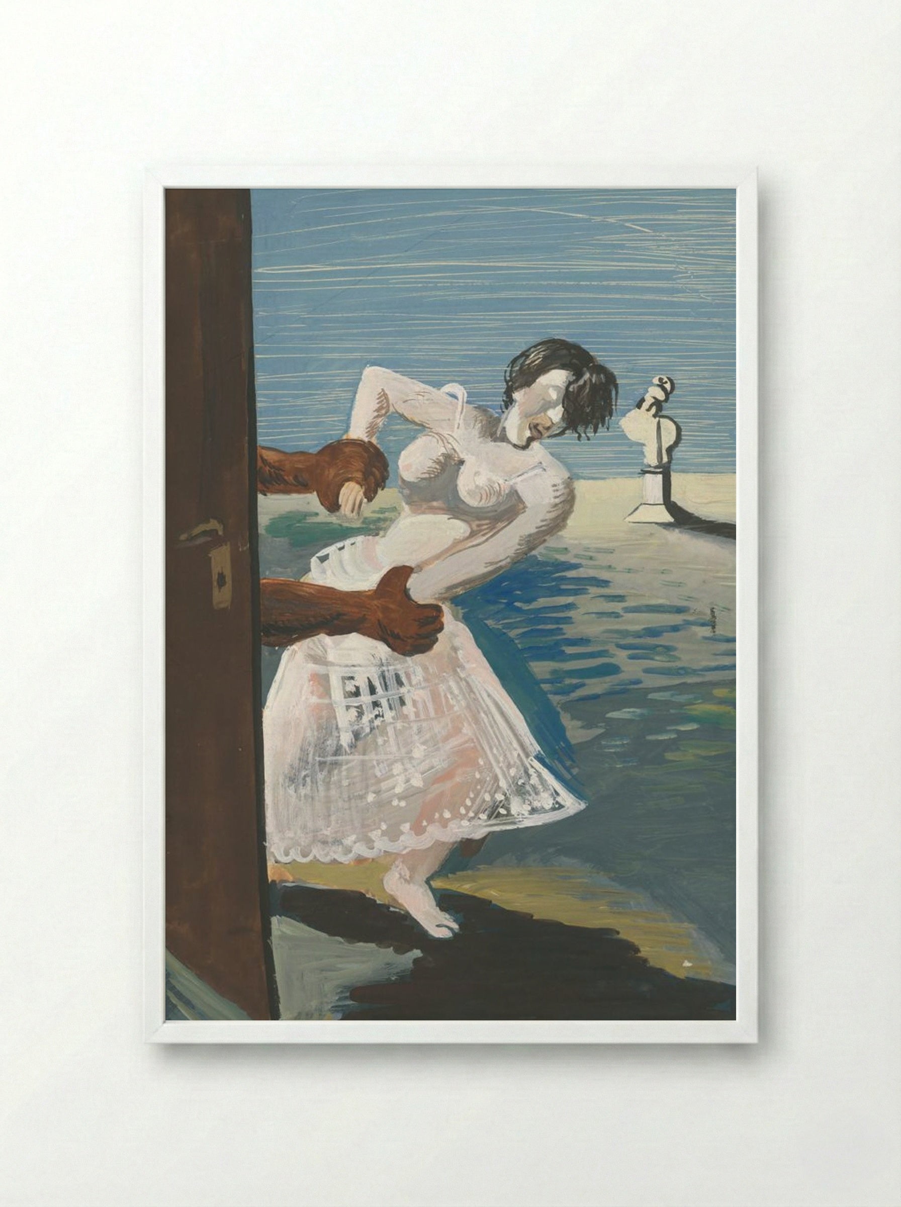 Embrace - Cyprián Majerník - Framed Print White